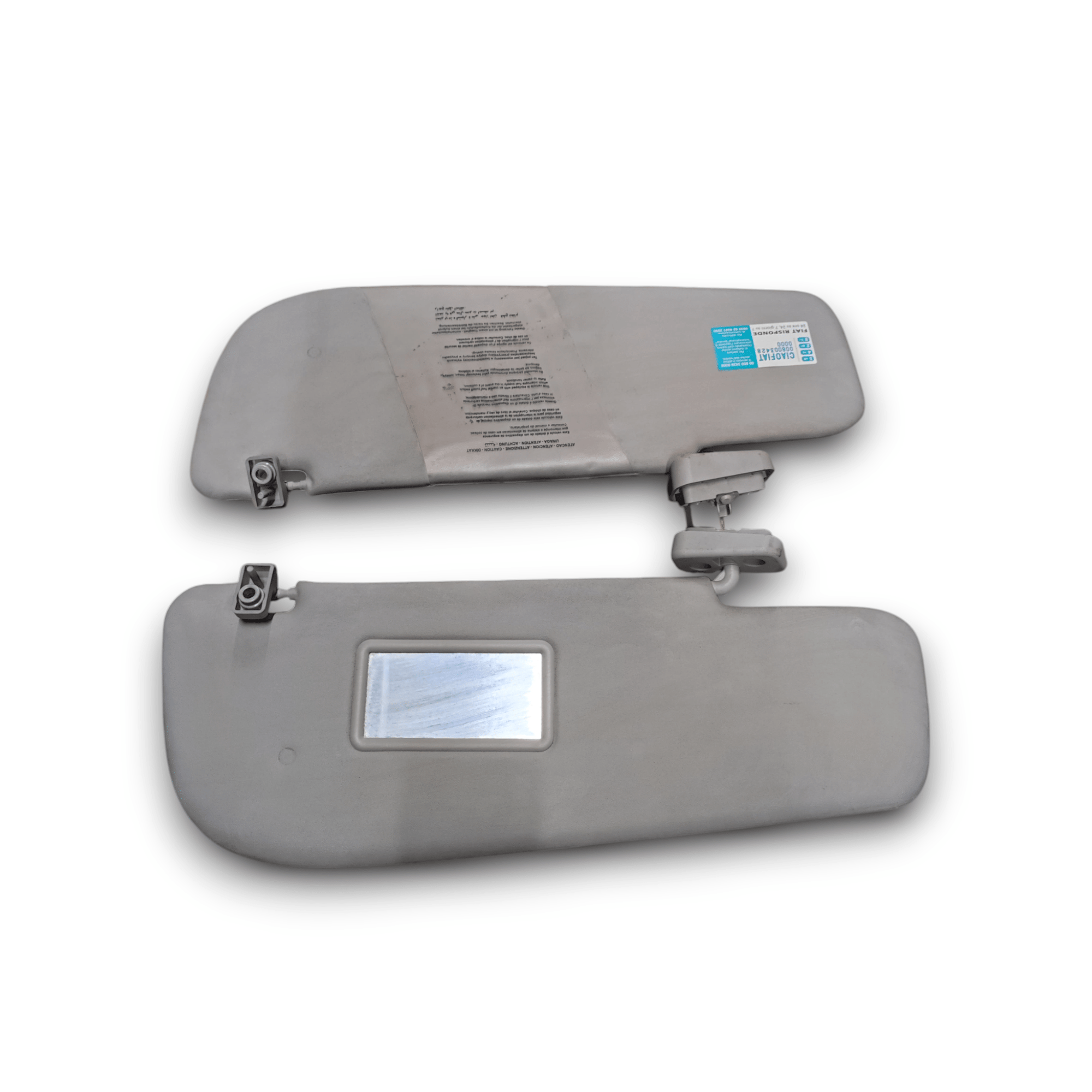 Coppia Alette Parasole Fiat Doblo (2009 - 2022) - F&P CRASH SRLS - Ricambi Usati