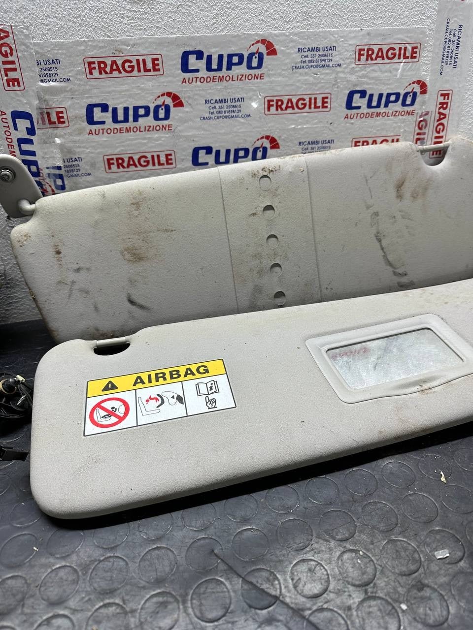 Coppia alette parasole Fiat Talento (2016) - F&P CRASH SRLS - Ricambi Usati