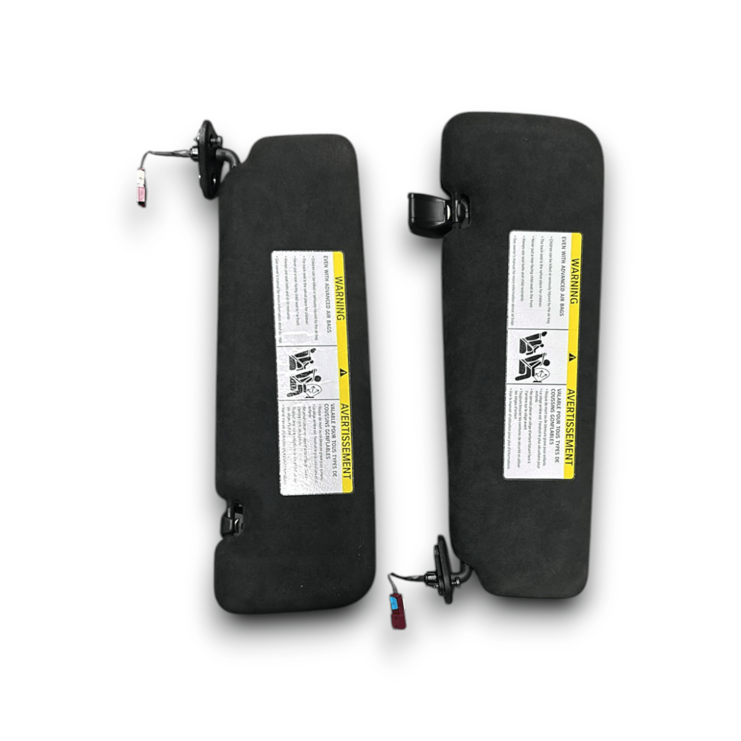 Coppia Alette Parasole In Alcantara Bmw Serie 6 Gran Coupé (2012 > 2016) - F&P CRASH SRLS - Ricambi Usati