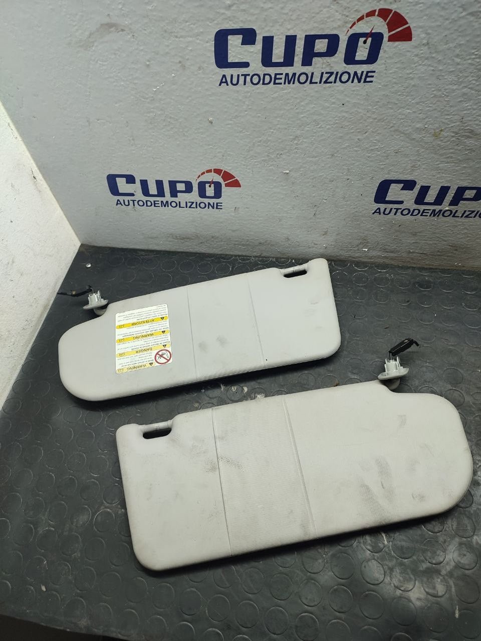 Coppia alette parasole Mazda 6 ( 2007 ) - F&P CRASH SRLS - Ricambi Usati