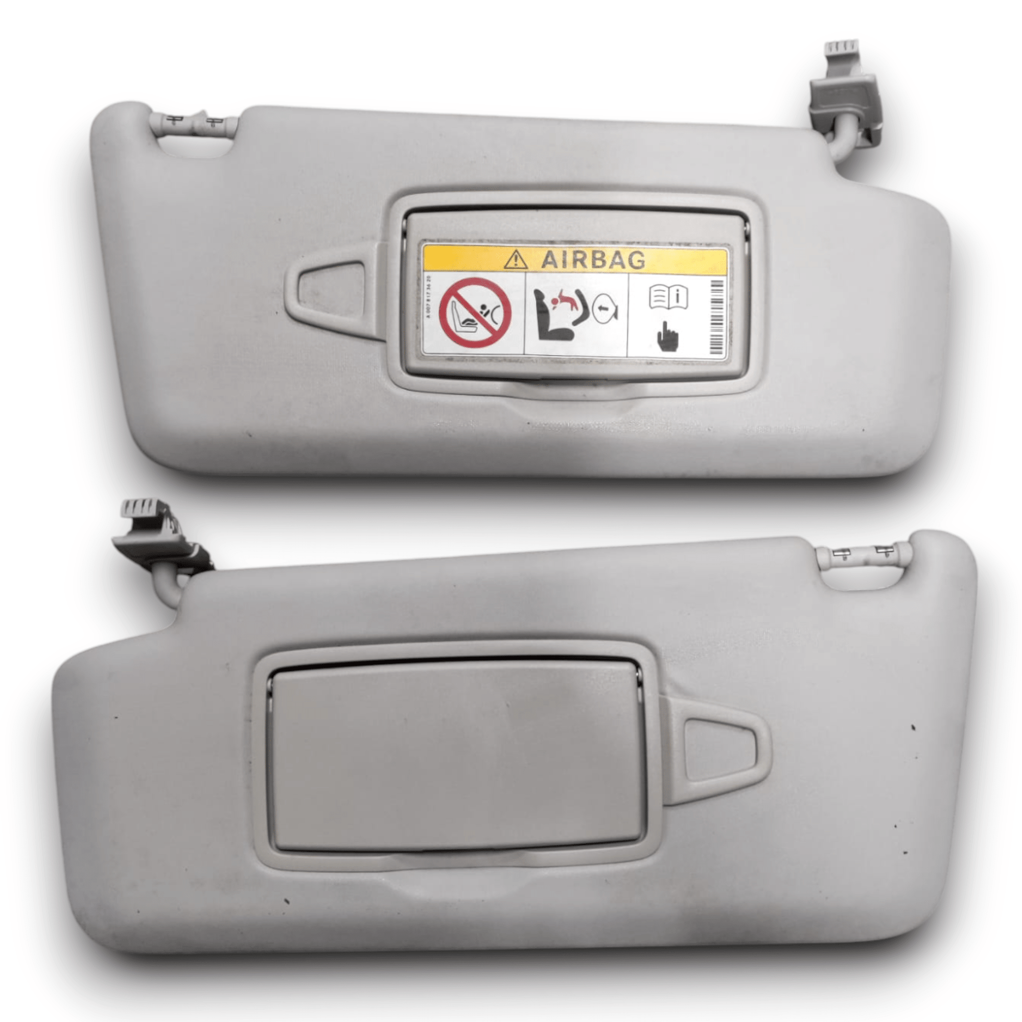 Coppia Alette Parasole Mercedes Benz GLC X253 (2015 - 2022) - F&P CRASH SRLS - Ricambi Usati