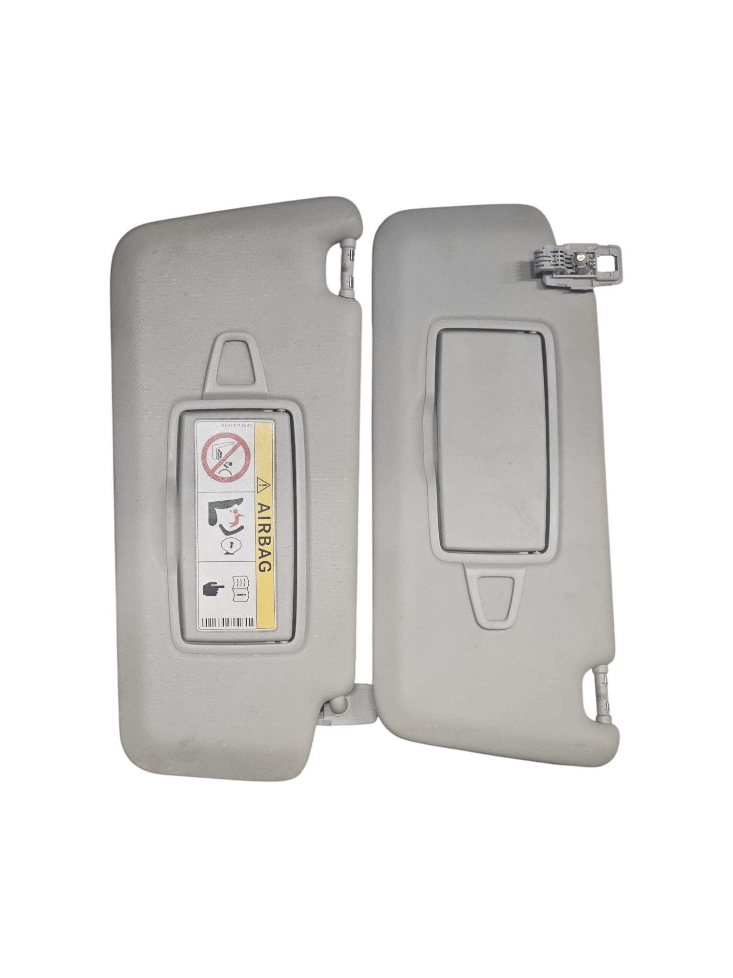 Coppia Alette Parasole Mercedes Classe C W205 Cod:A20581073047M94 / A20581074047M94 (2014 - 2021) - F&P CRASH SRLS - Ricambi Usati