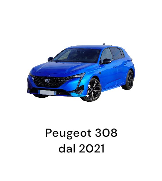 Coppia Coprimozzo Peugeot 308 III (2021 > ) cod.9636678580 - F&P CRASH SRLS - Ricambi Usati