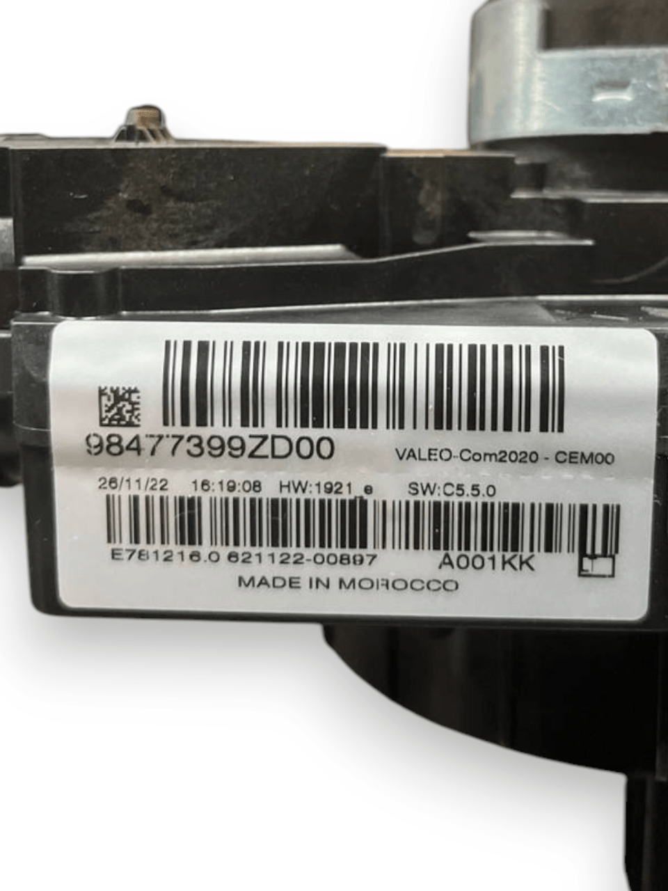 Devioluci Con Cavo Spiralato Peugeot 308 III (2021>) cod: 98477399ZD00 - F&P CRASH SRLS - Ricambi Usati