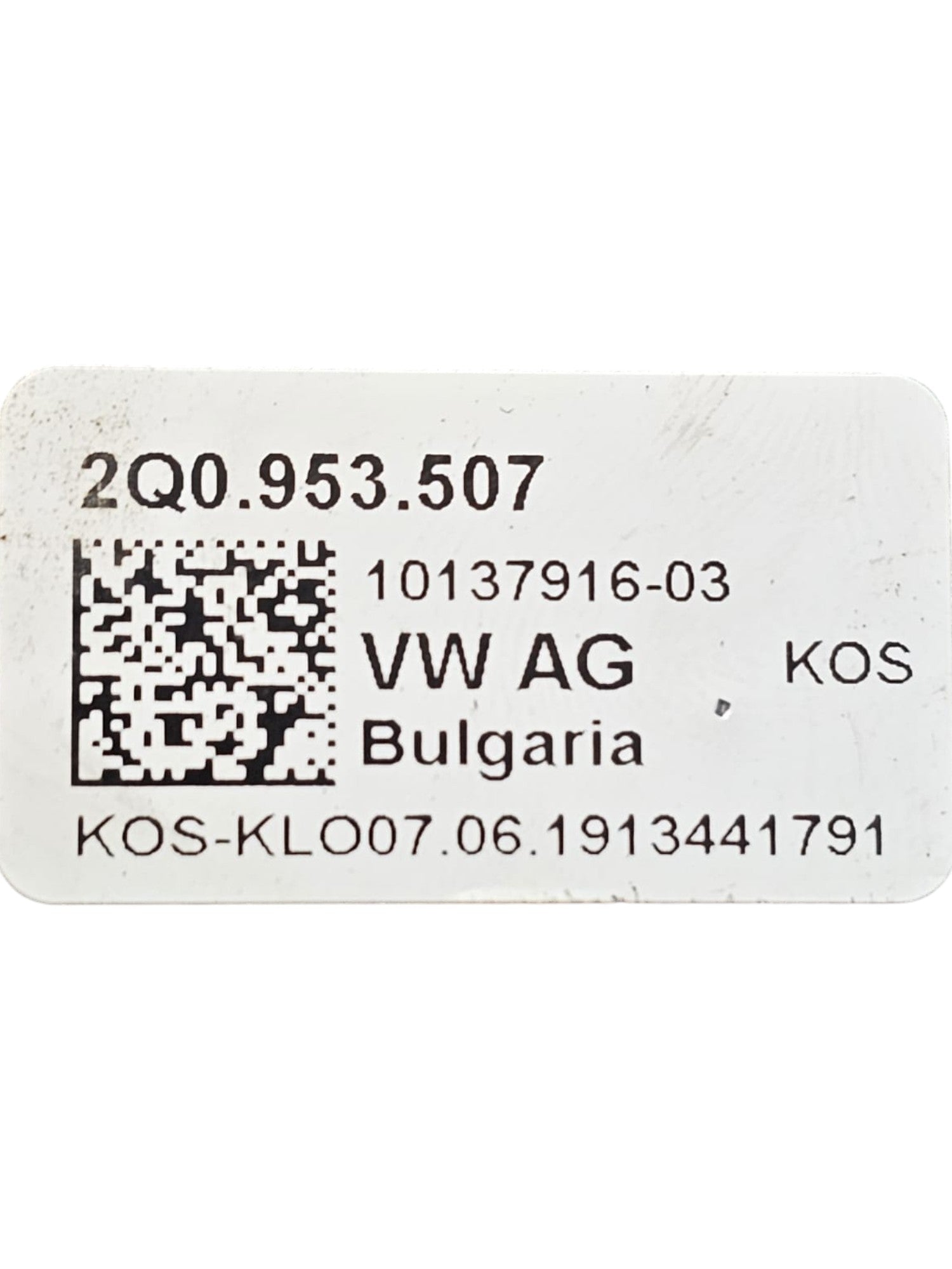 Devioluci + Contatto Spiralato Volkswagen T - Cross Cod:2Q0953507 (2019 - >) - F&P CRASH SRLS - Ricambi Usati