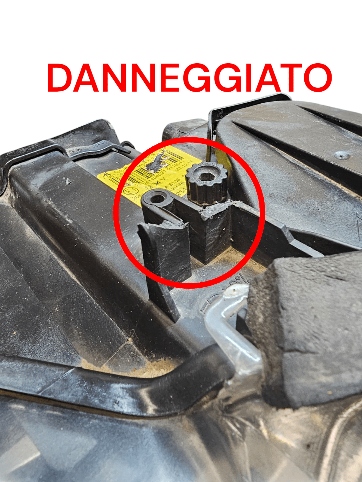 Faro / Fanale Anteriore Destro Xenon BMW Serie 3 Coupè E92 Cod:7182514 - 09 (2005 - 2013) - F&P CRASH SRLS - Ricambi Usati