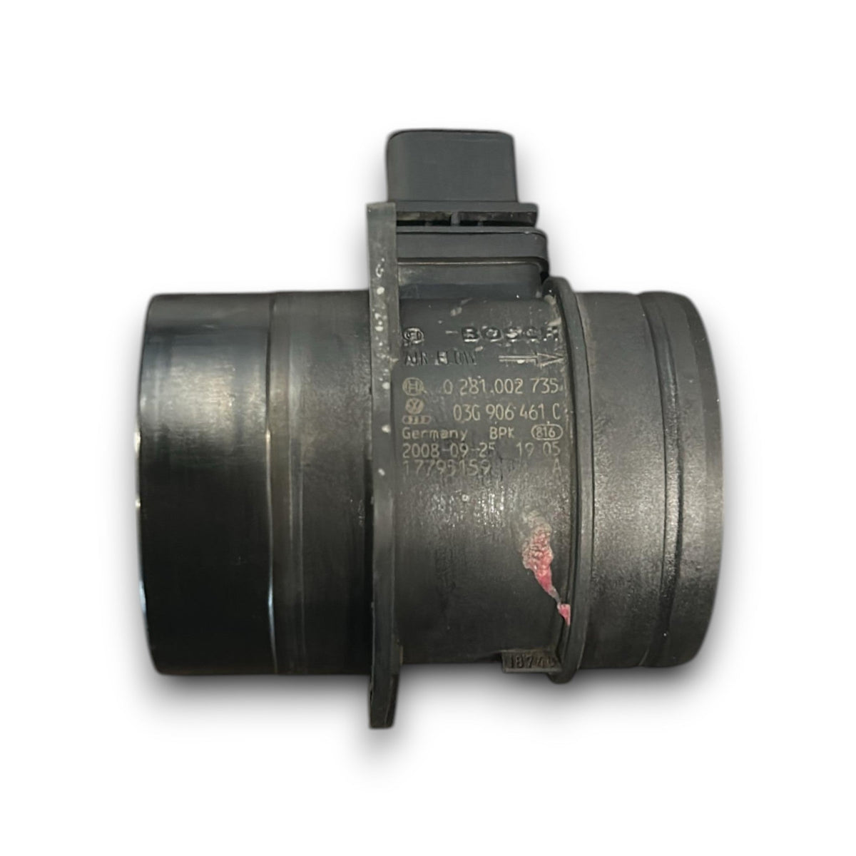Flussometro / Debimetro Volkswagen Golf VI cod.03G906461C 2.0 Diesel (2008 &gt; 2012) - F&amp;P CRASH SRLS - Ricambi Usati