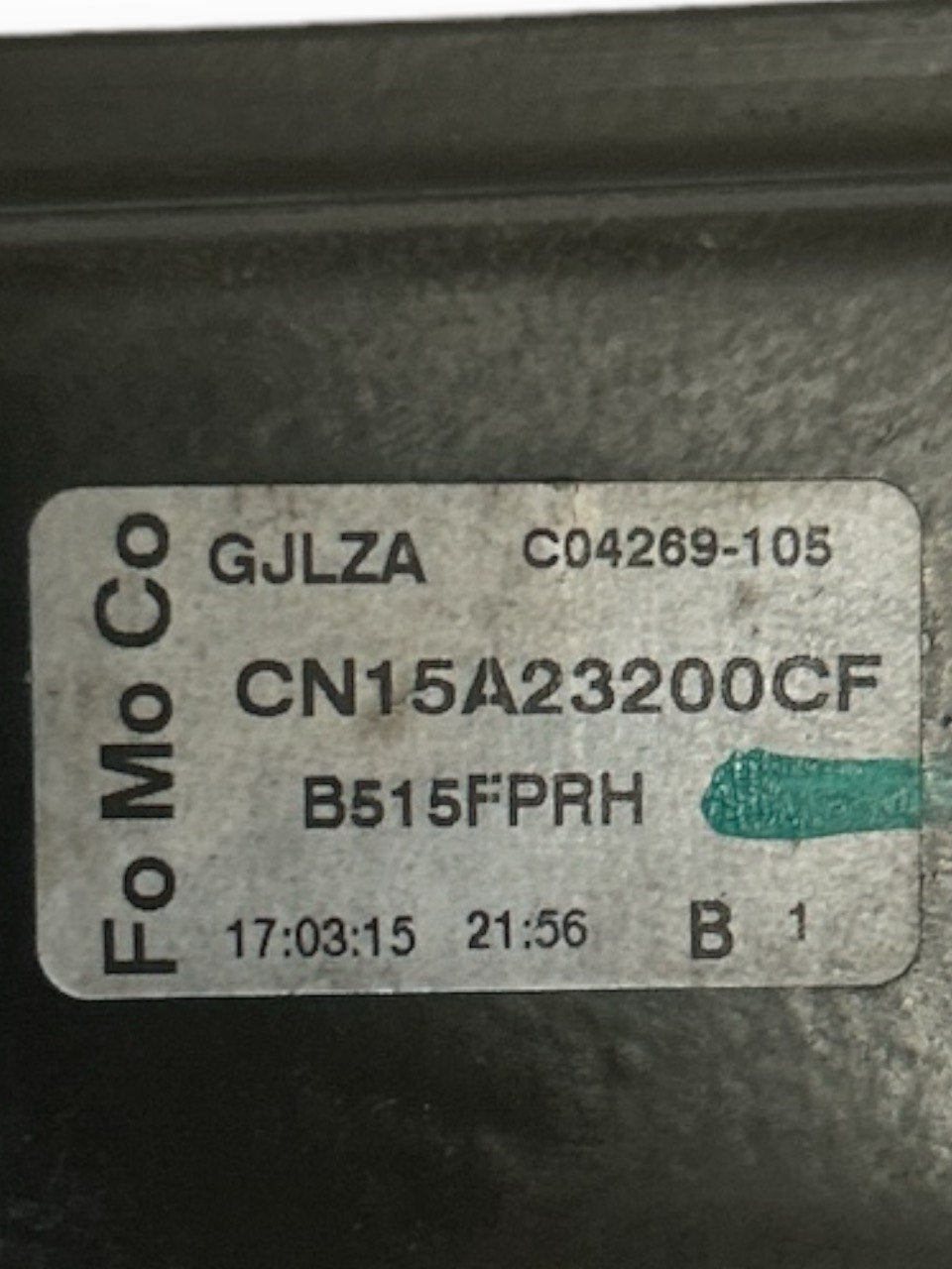 Ford EcoSport (2012 > ) cod.CN15A23200CF Cremagliera Alzavetro Elettrica Anteriore Destra (DX) - F&P CRASH SRLS - Ricambi Usati