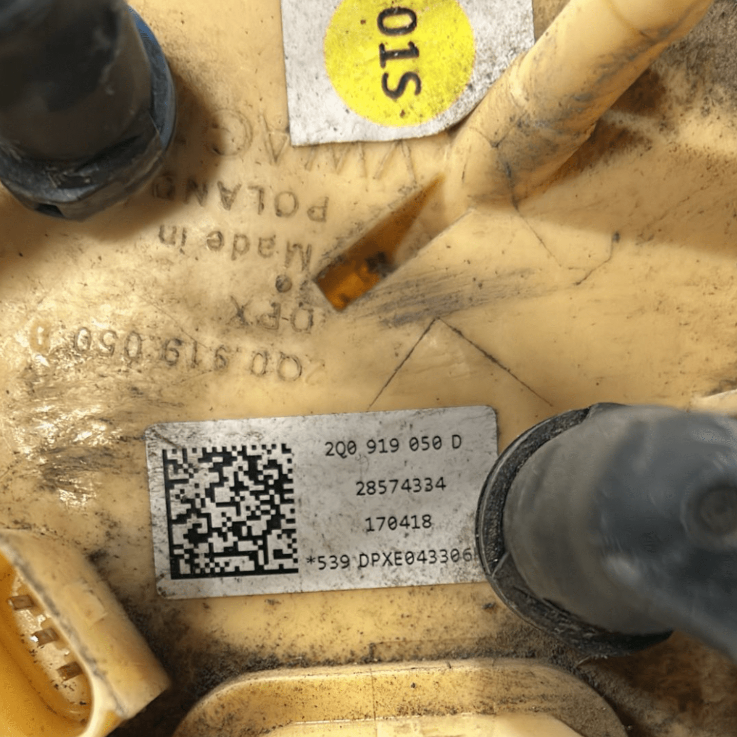 Galleggiante / Pompa Carburante Volkswagen Polo AW1 1.6 Diesel cod:2Q0919050D (2017 >) - F&P CRASH SRLS - Ricambi Usati