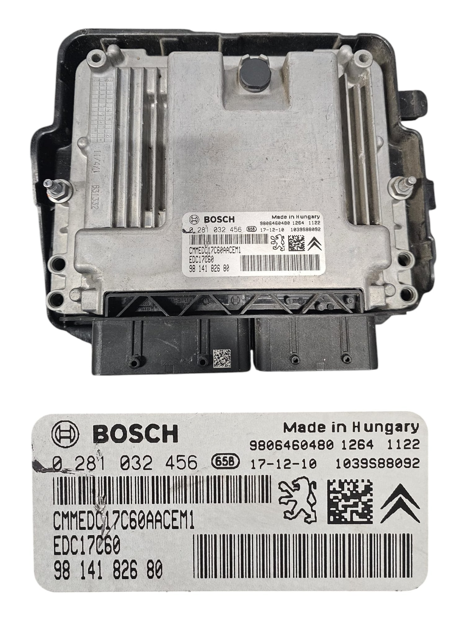 Kit accensione Citroen C3 1.6 Diesel (2016 - 2023) Cod:9HK - F&P CRASH SRLS - Ricambi Usati