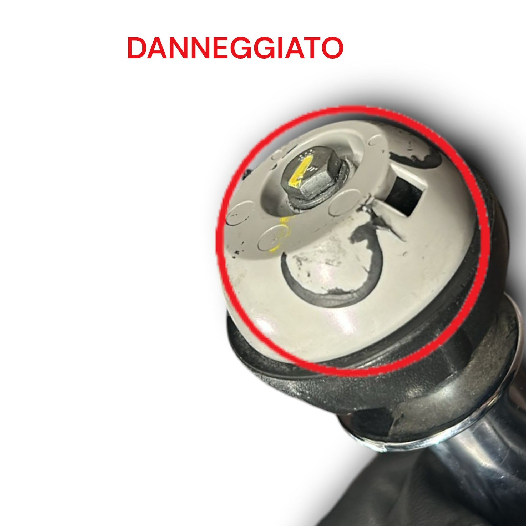 Leva Cambio 5 Marce con Leveraggio Corde Fiat 500 ( 2008 ) cod : 50292262 - F&P CRASH SRLS - Ricambi Usati