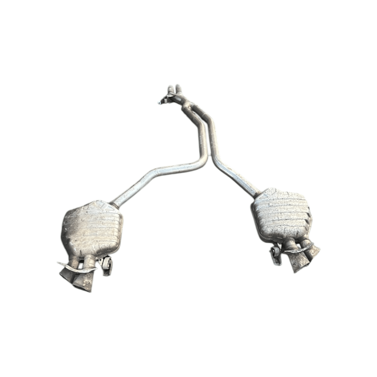 Marmitta / terminale di scarico Audi A8 4H / D4 4.2 diesel cod.4H0253612AH (2009 - 2013) - F&amp;P CRASH SRLS - Ricambi Usati
