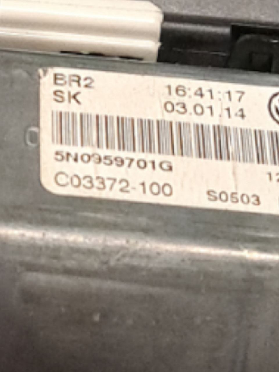 Motorino Alzavetro Anteriore sinistro Volkswagen Tiguan ( 5N - 2009 ) COD:5N0959701G - F&P CRASH SRLS - Ricambi Usati