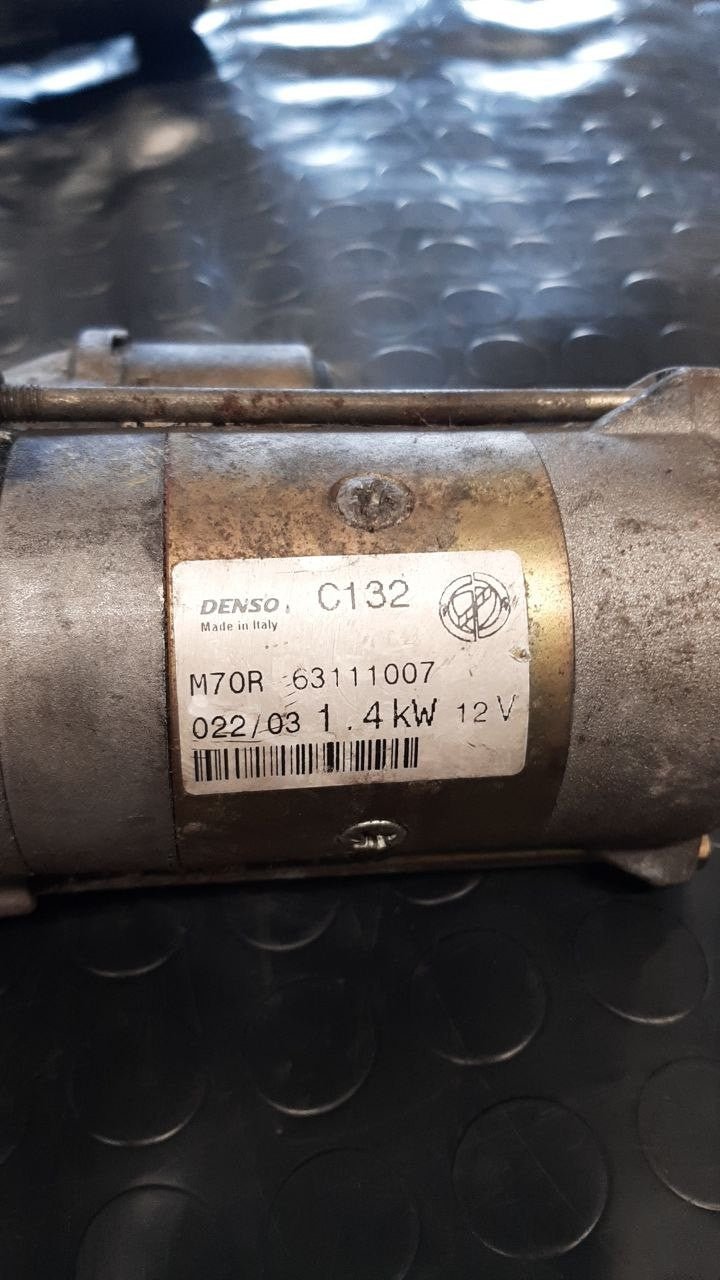 Motorino Avviamento Fiat Stilo SW (2002) 1.9 JTD cod:63111007 - F&P CRASH SRLS - Ricambi Usati