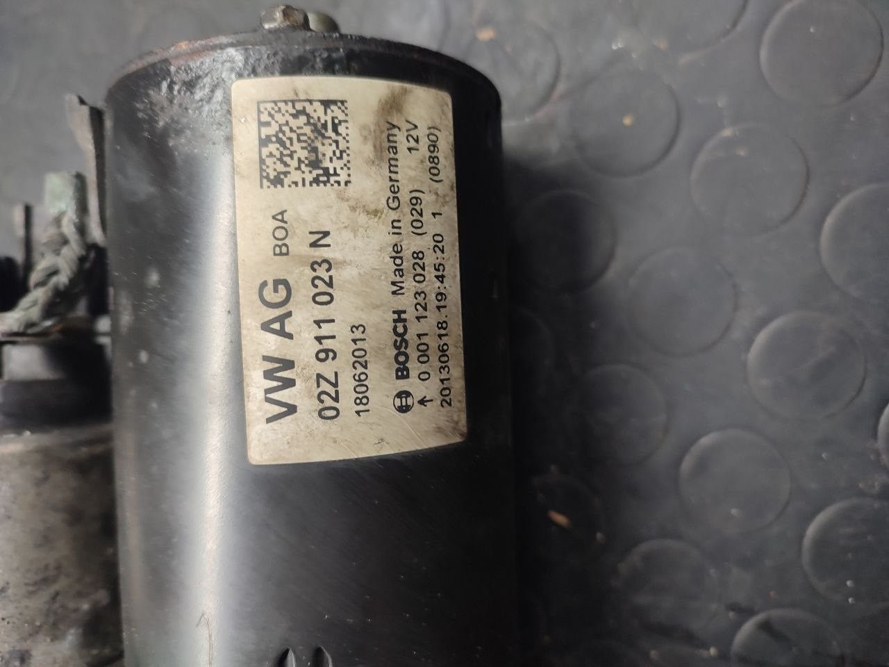 Motorino avviamento Volkswagen Polo ( 6r - 2012 ) 1.6 tdi cod 02z911023n - F&P CRASH SRLS - Ricambi Usati