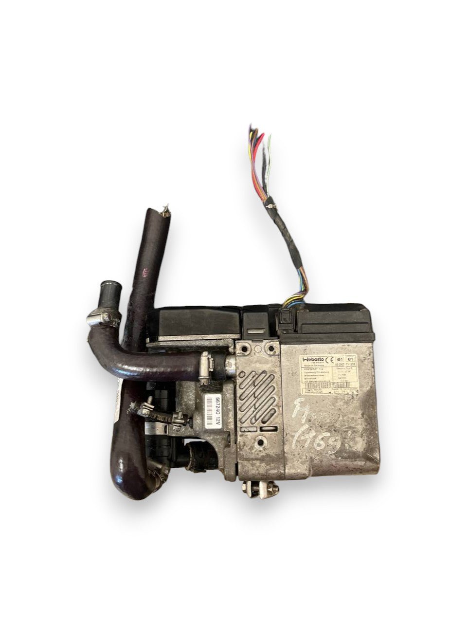 Motorino Riscaldamento Ausiliario Webasto Fiat Panda 169 / Chrysler Voyager / Volkswagen Tiguan / Mazda 6 1.2 Benzina (2003 al 2012) cod: 66724C - F&P CRASH SRLS - Ricambi Usati