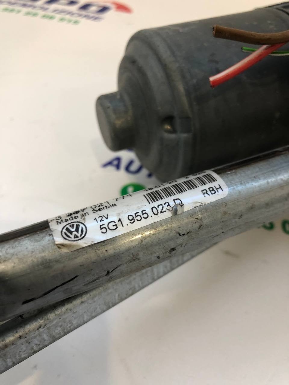 motorino tergicristalli volkswagen golf 7 VII 5g con tandem 5G955023D - F&P CRASH SRLS - Ricambi Usati