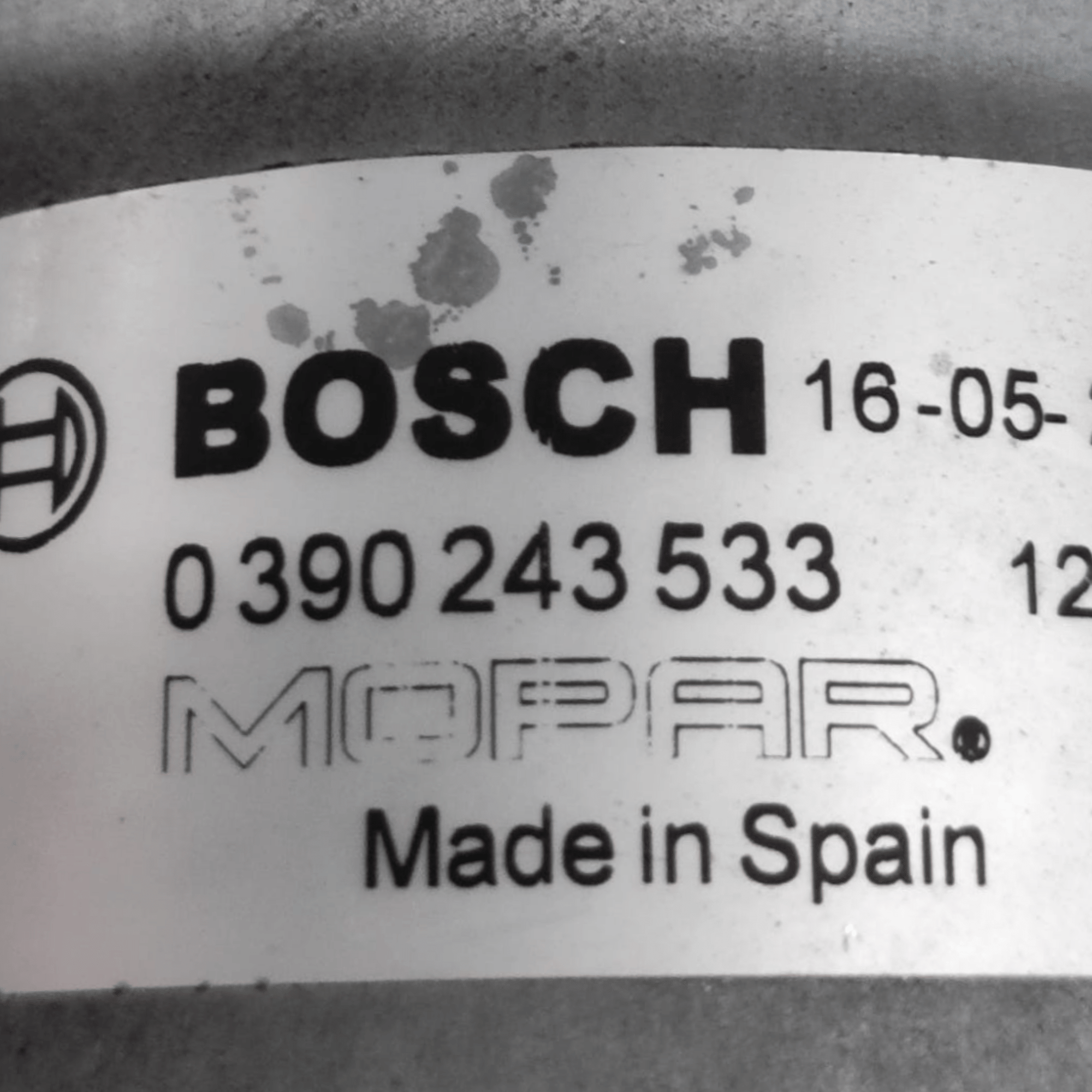 Motorino Tergicristallo Anteriore Fiat 500X COD: 0390243533 (2014>) - F&P CRASH SRLS - Ricambi Usati