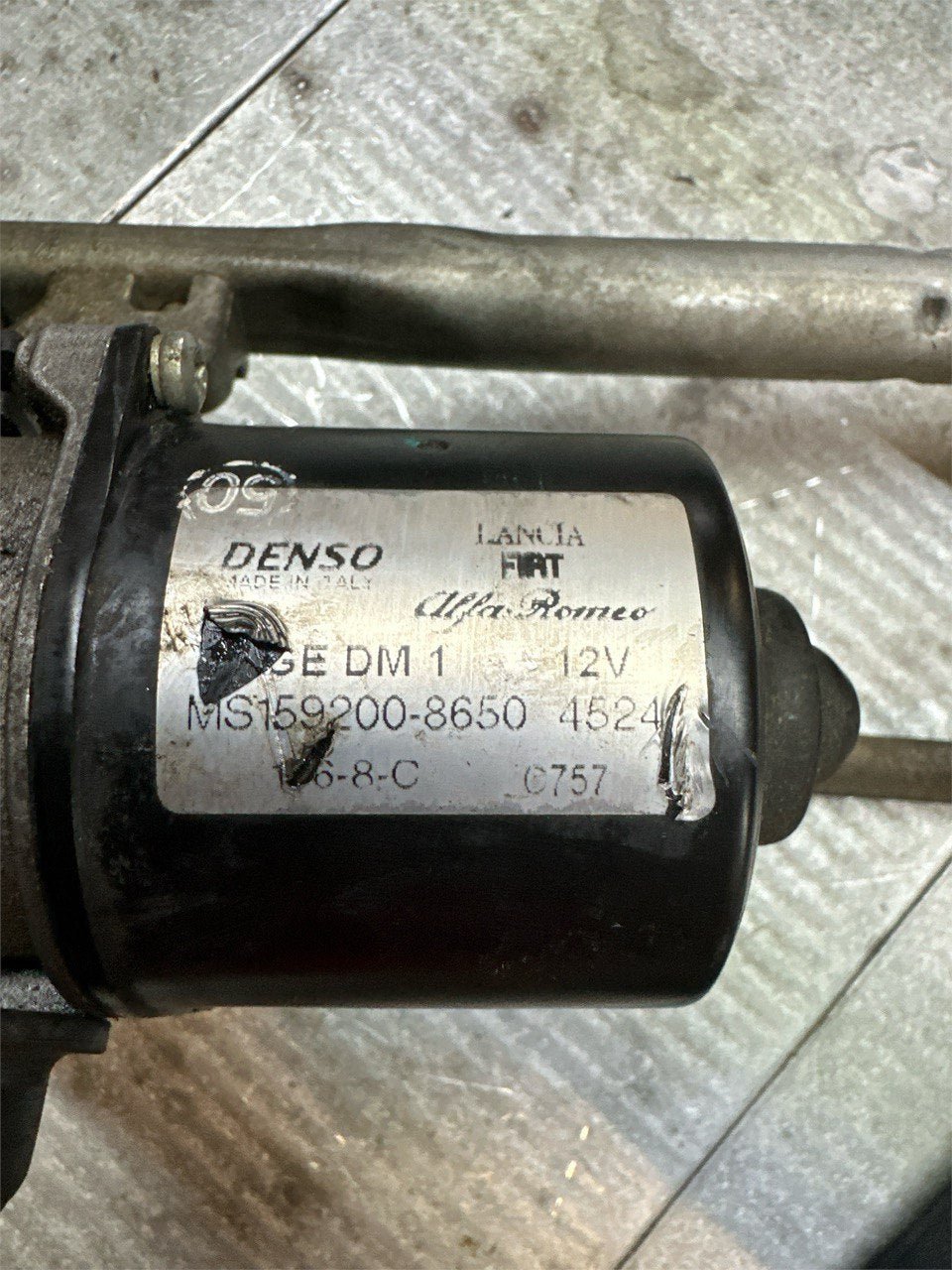 Motorino tergicristallo anteriore Fiat Bravo 1.4 (2006) cod: S1592008650 - F&P CRASH SRLS - Ricambi Usati