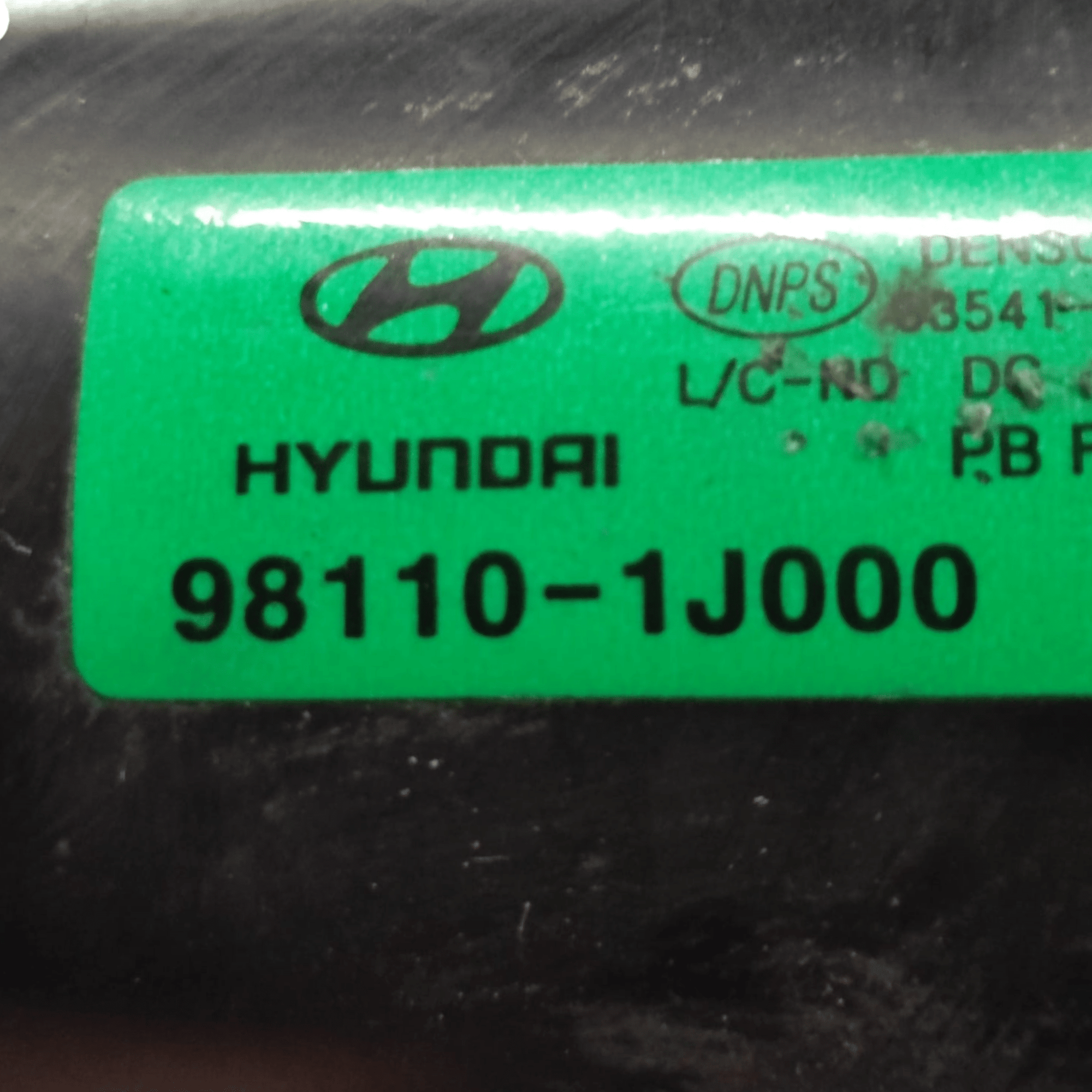 Motorino Tergicristallo Anteriore Hyundai I20 PB COD: 981101J000 (2008 - 2014) - F&P CRASH SRLS - Ricambi Usati