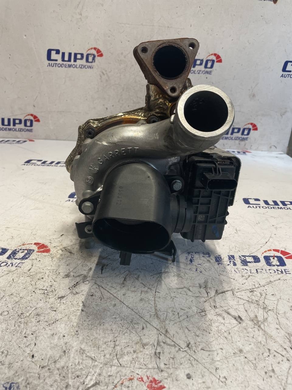 ORIGINALE GARRETT VW TOUAREG TURBOCOMPRESSORE 059145874j 059145874d - F&P CRASH SRLS - Ricambi Usati