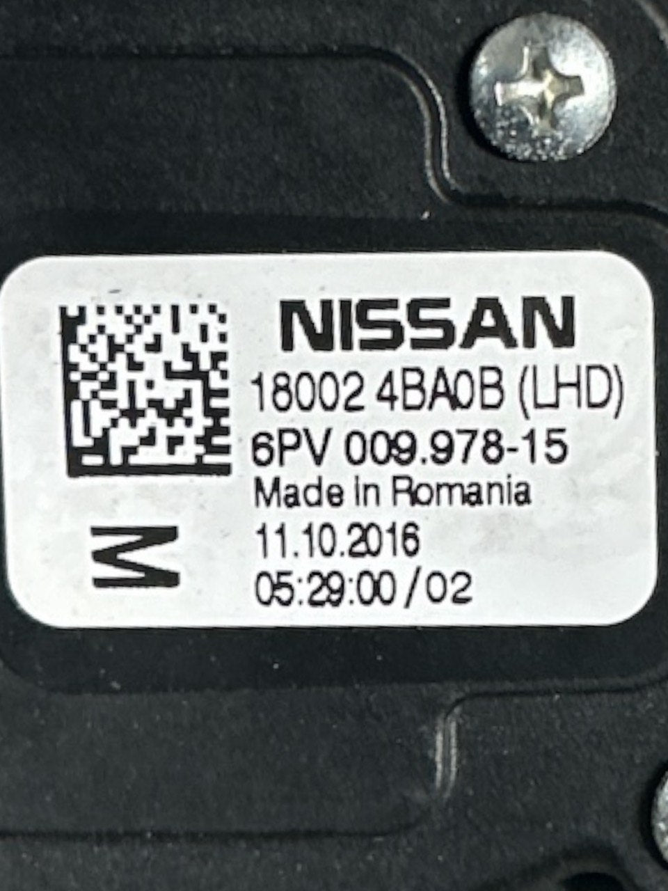 Pedale Freno + Pedale Acceleratore Nissan Qashqai J11 (2014 > 2021) cod.465014EA2B - F&P CRASH SRLS - Ricambi Usati