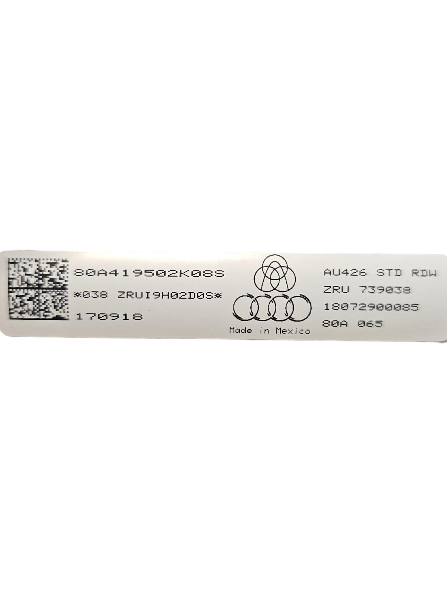 Piantone / Canna Sterzo Audi Q5 FY Cod:80A419502K08S (2017 - >) - F&P CRASH SRLS - Ricambi Usati