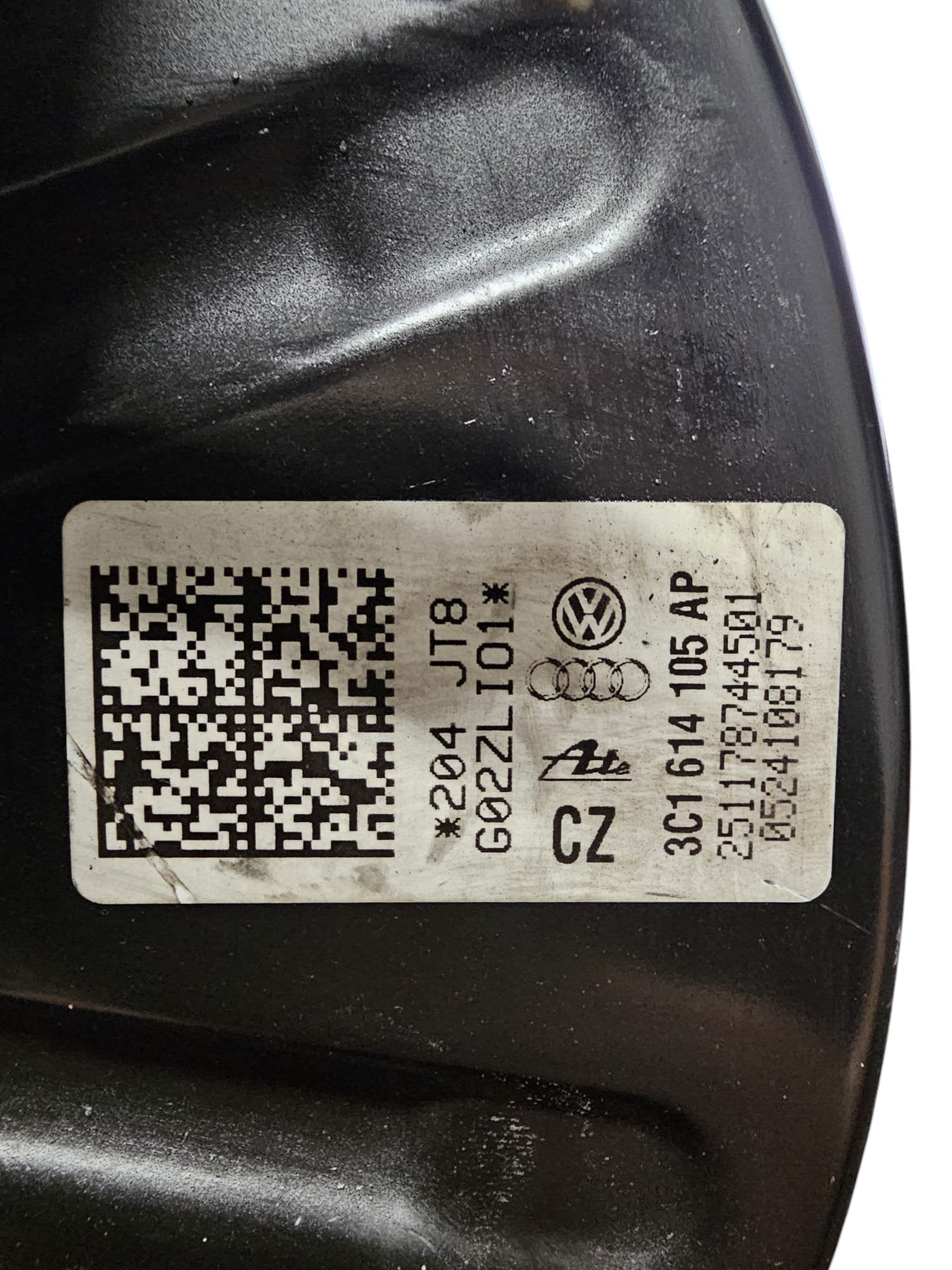 Pompa Servofreno Volkswagen Tiguan 5N 2.0 Diesel (2007 - 2016) Cod:3C1614105AP - F&P CRASH SRLS - Ricambi Usati
