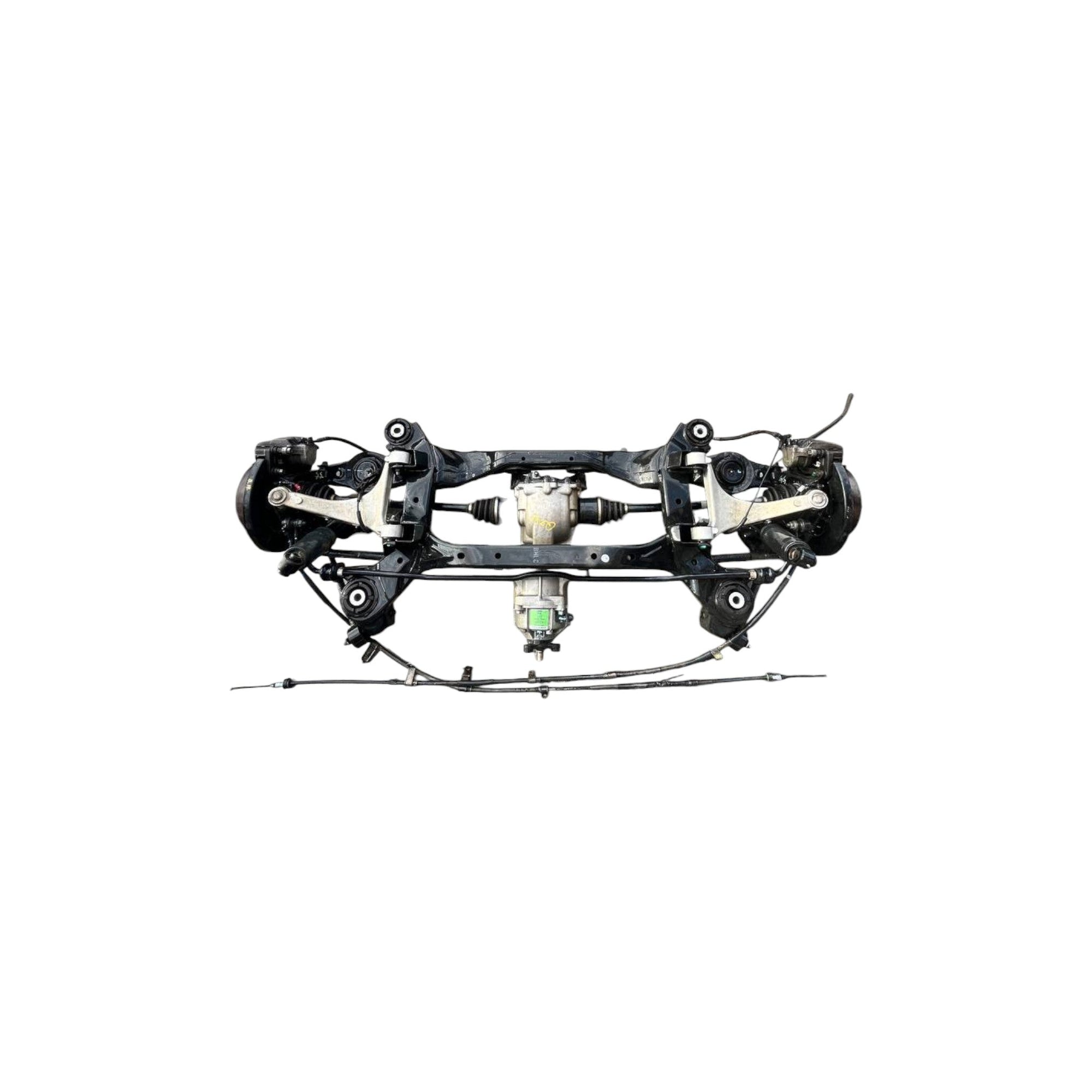 Ponte / Assale posteriore a Dischi + Differenziale Hyundai Santa Fe 2.2 Diesel (2006 al 2012) - F&P CRASH SRLS - Ricambi Usati