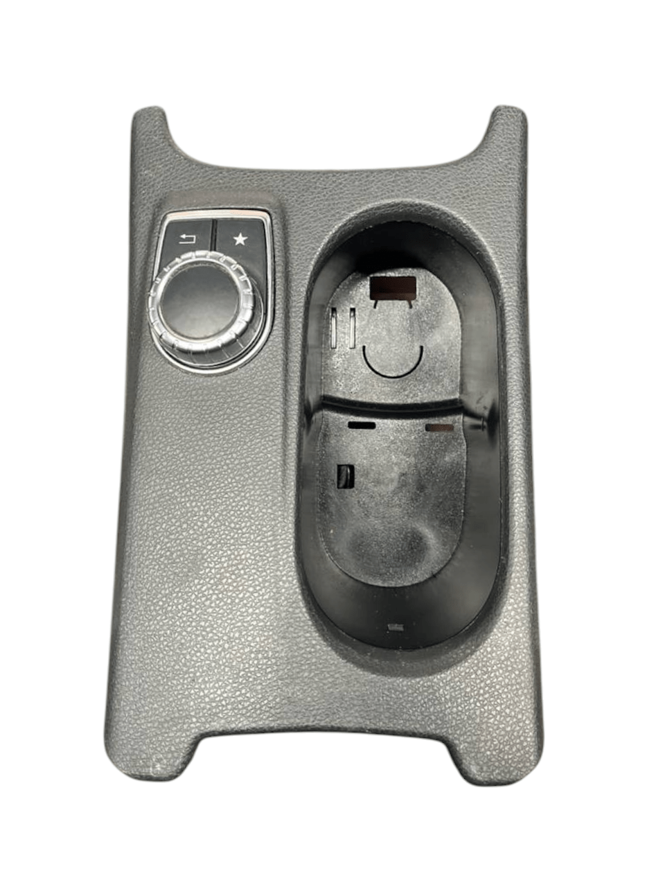 Porta Bicchieri con Joystick Mercedes - Benz CLA X117 cod.A1766801610 (2015 - 2019) / Manopola navigatore - F&amp;P CRASH SRLS - Ricambi Usati