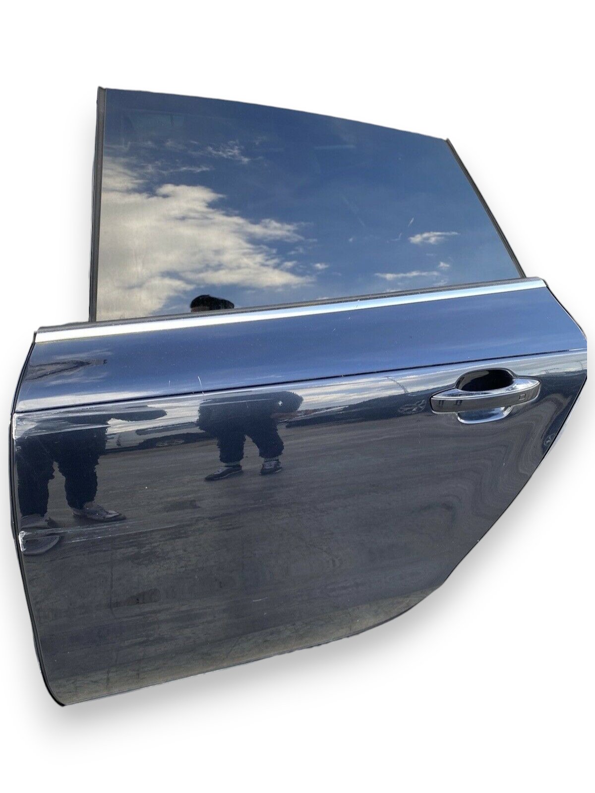 Porta Portiera Laterale Audi A 7 / Rs7 Restyling Blu Posteriore Sinistra - F&P CRASH SRLS - Ricambi Usati