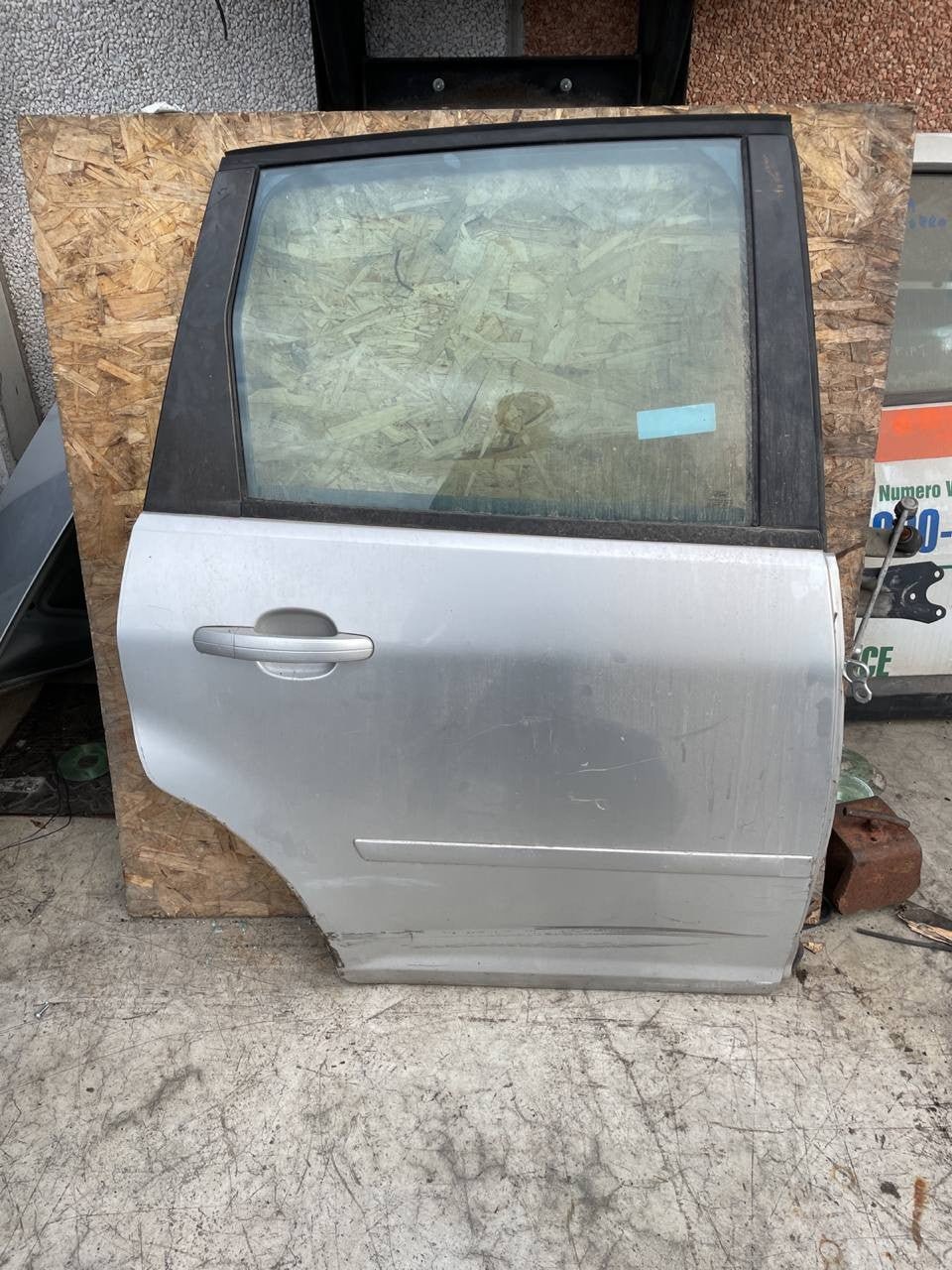 porta portiera posteriore destra ford c - max grigia - F&amp;P CRASH SRLS - Ricambi Usati