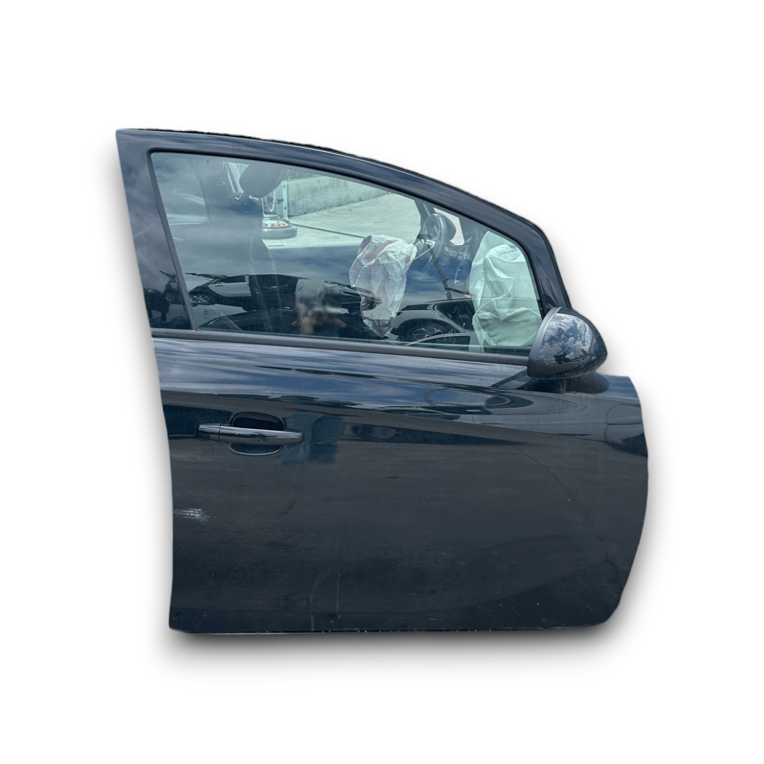 Portiera Anteriore Destra Nera Opel Corsa E 5P (2014 > 2019) Porta / Portiera - F&P CRASH SRLS - Ricambi Usati