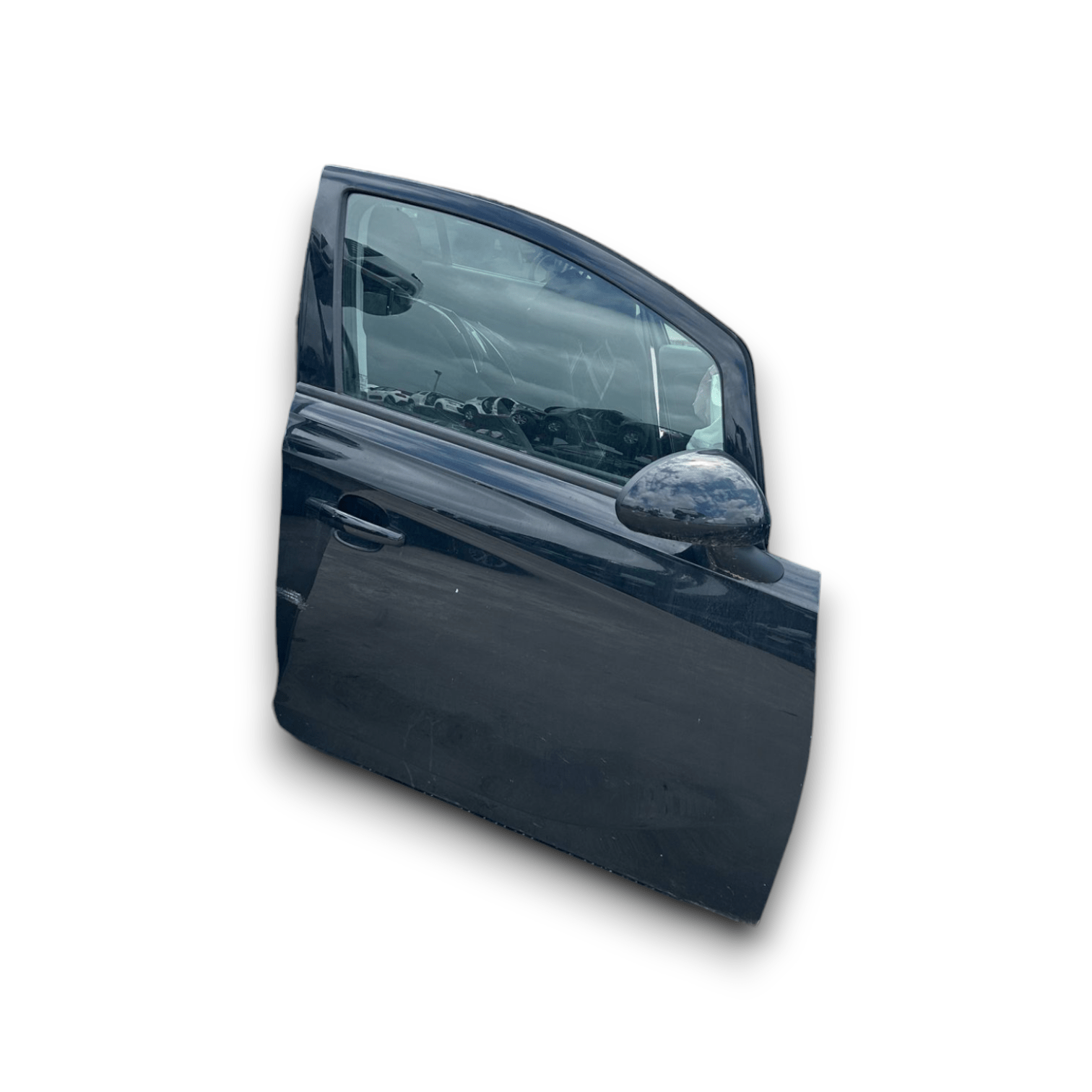 Portiera Anteriore Destra Nera Opel Corsa E 5P (2014 > 2019) Porta / Portiera - F&P CRASH SRLS - Ricambi Usati