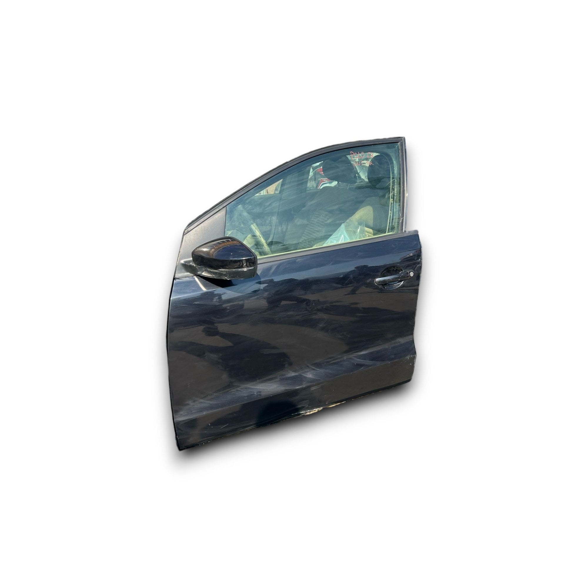 Portiera Anteriore Sinistro Nera Volkswagen Polo 6R (2009 > 2017) Porta / Sportello - F&P CRASH SRLS - Ricambi Usati