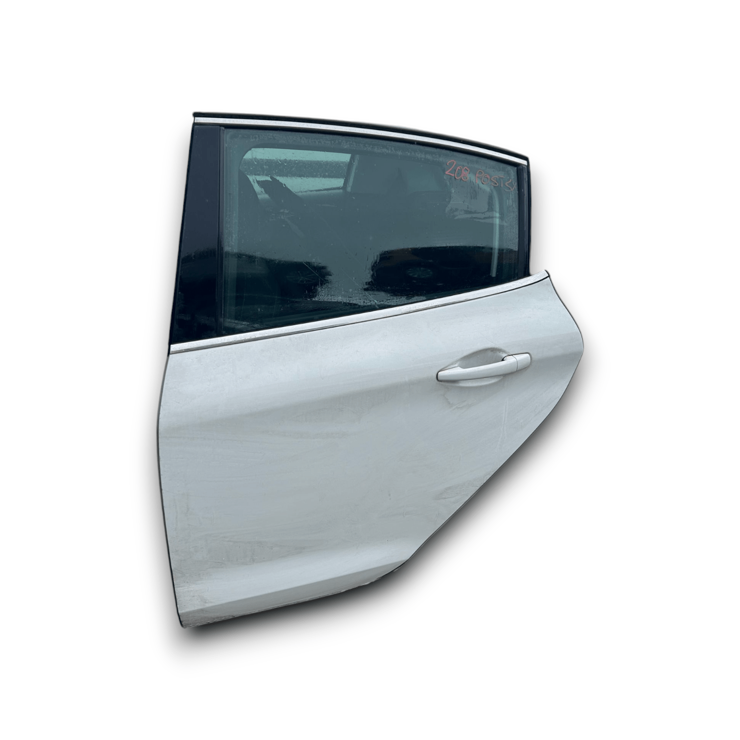 Portiera Posteriore Sinistra Bianca Peugeot 208 (2013 > 2019) Porta / Sportello - F&P CRASH SRLS - Ricambi Usati