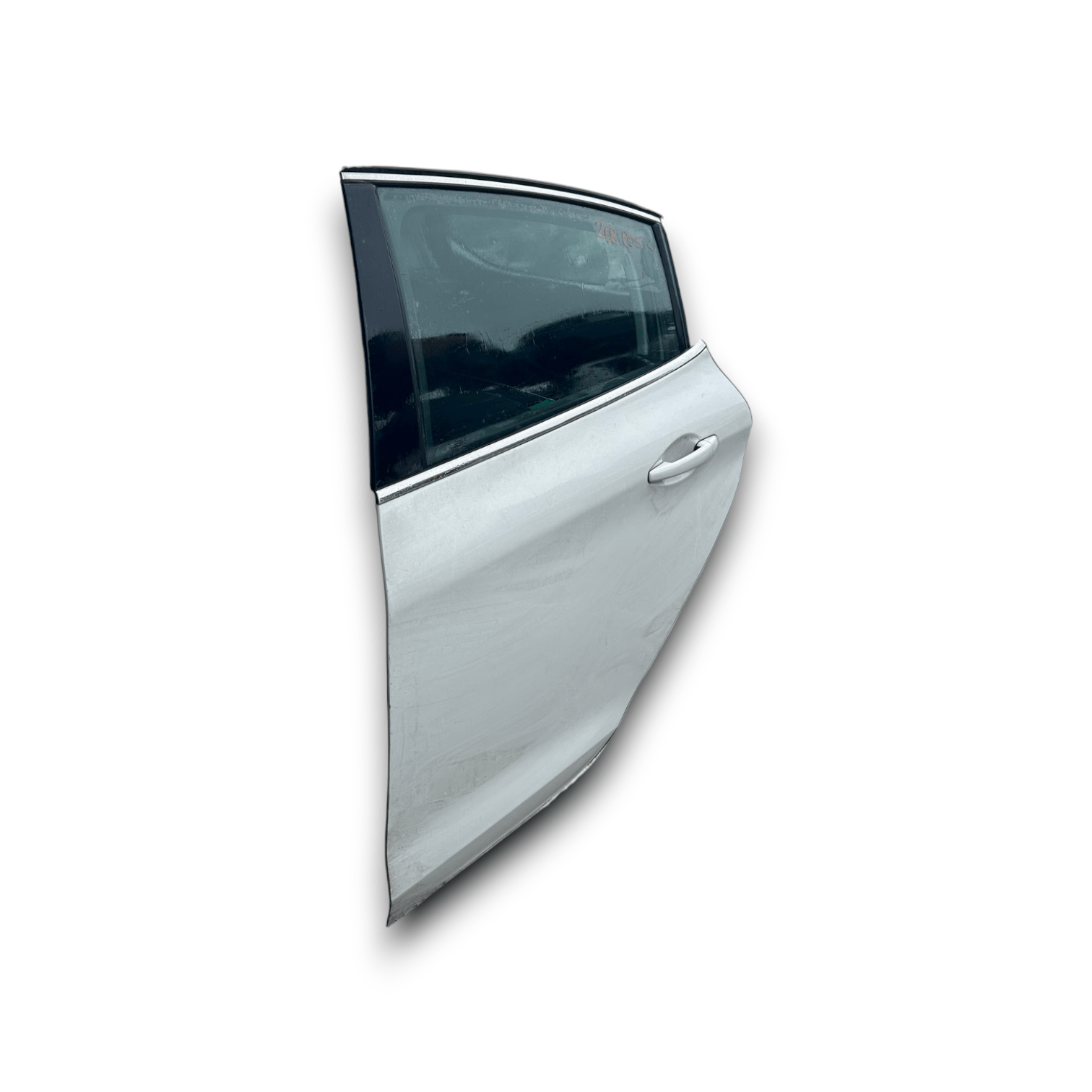 Portiera Posteriore Sinistra Bianca Peugeot 208 (2013 > 2019) Porta / Sportello - F&P CRASH SRLS - Ricambi Usati
