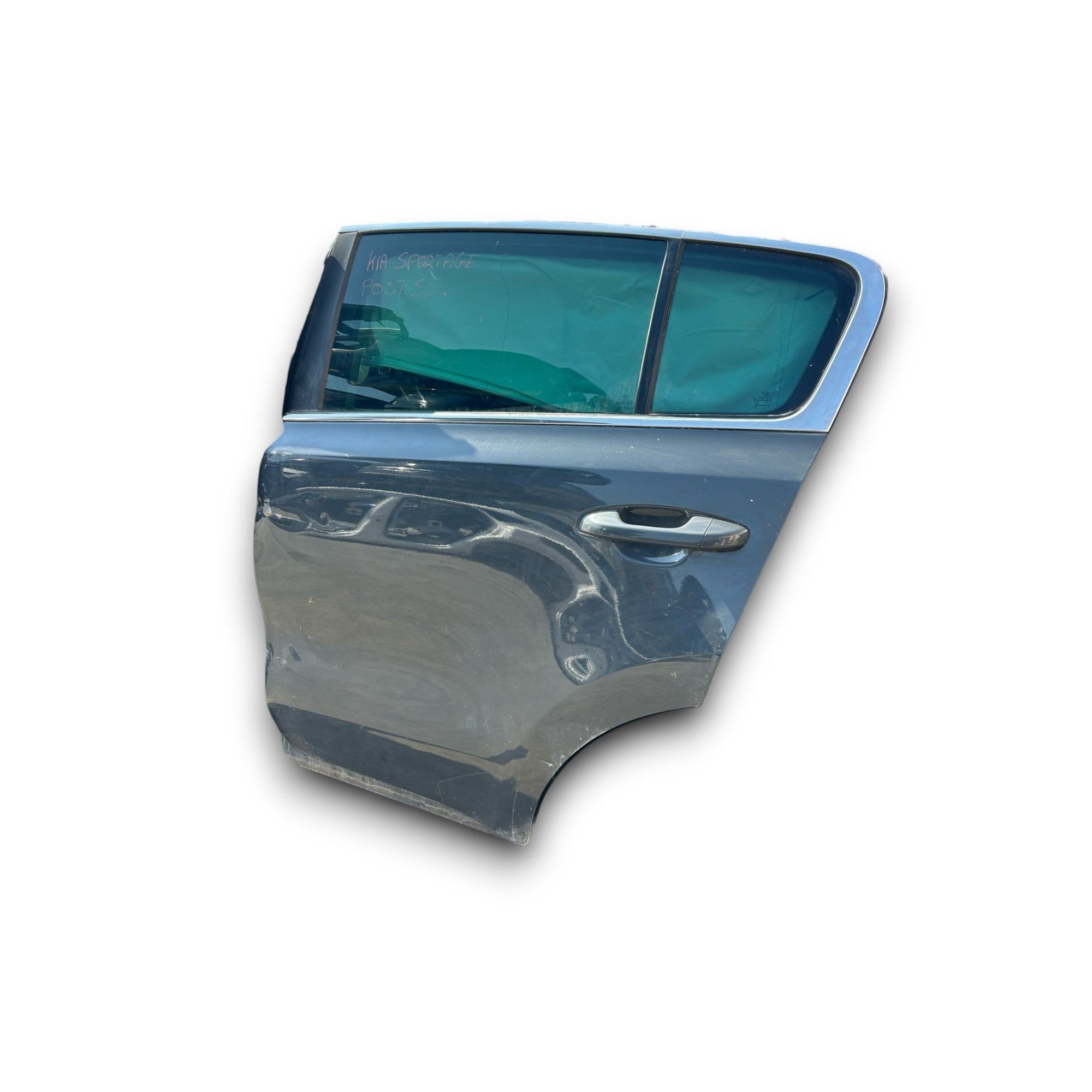Portiera Posteriore Sinistra Grigio Kia Sportage QL (2016 > 2021) Porta / Sportello - F&P CRASH SRLS - Ricambi Usati