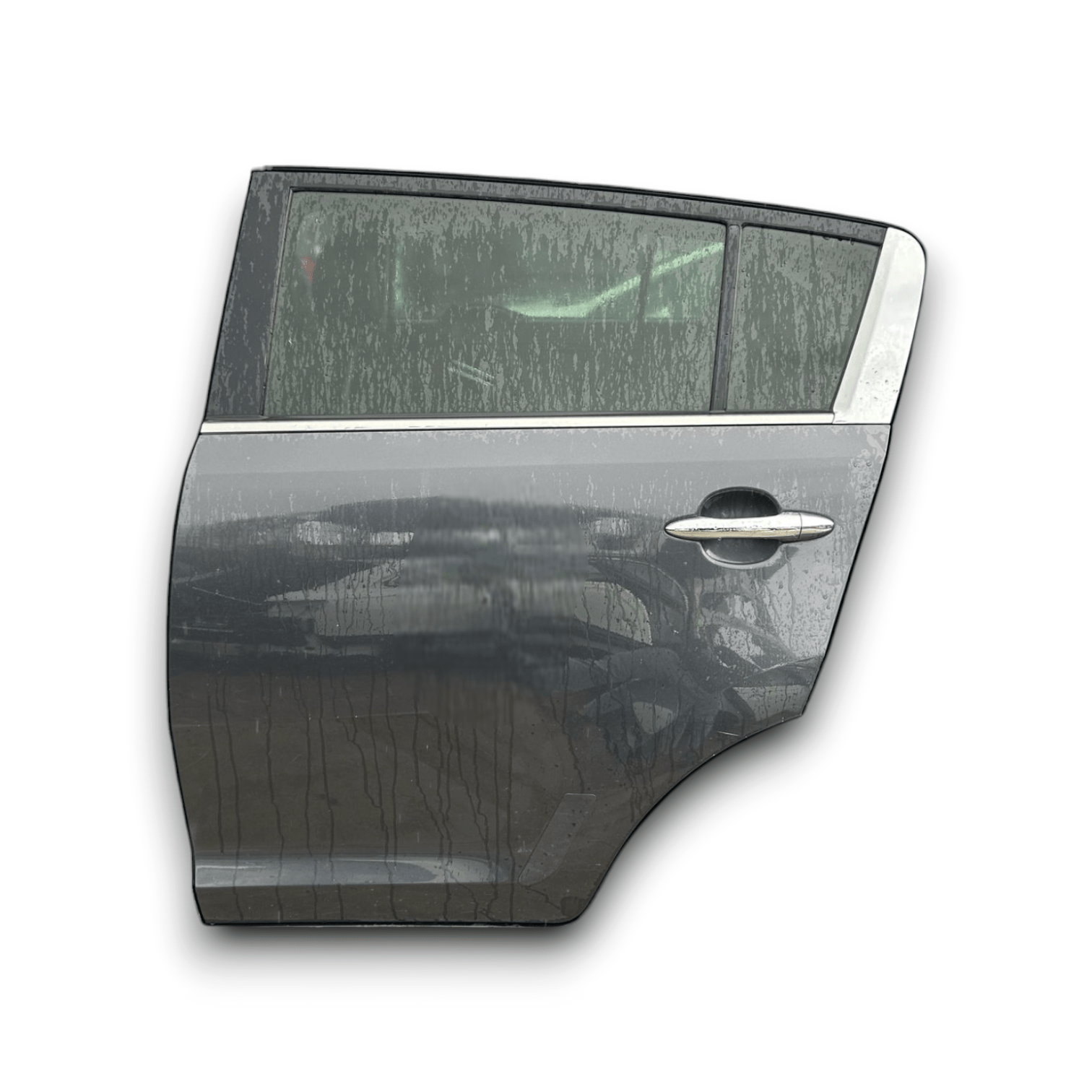 Portiera Posteriore Sinistra Grigio Kia Sportage SL (2010 > 2016) Porta / Sportello - F&P CRASH SRLS - Ricambi Usati