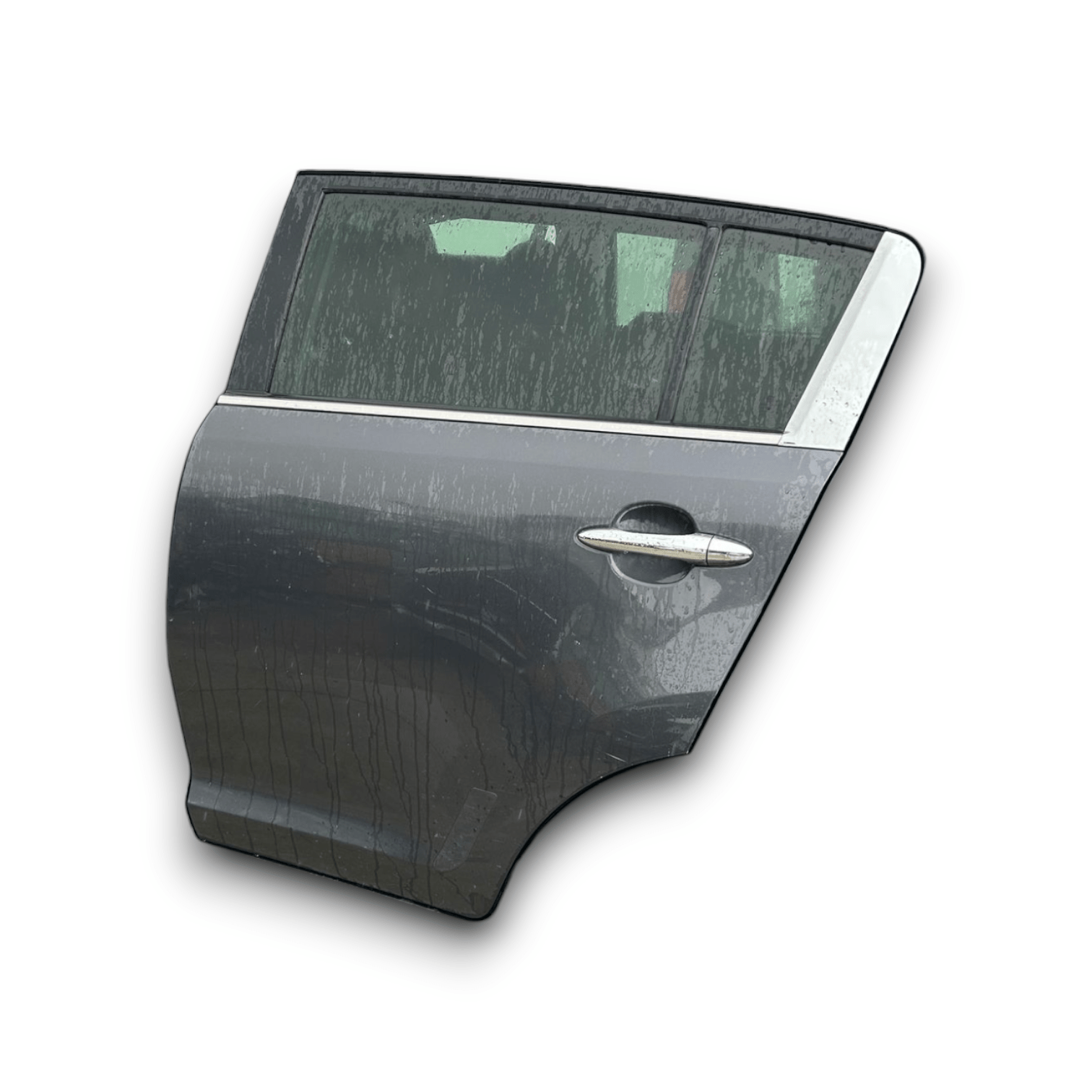 Portiera Posteriore Sinistra Grigio Kia Sportage SL (2010 > 2016) Porta / Sportello - F&P CRASH SRLS - Ricambi Usati