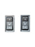 Pulsanti Sedili Riscaldabili Anteriore DX / SX DR 5 Cod:T11 - 6800980 / T11 - 6800990 (2007 - 2013) - F&P CRASH SRLS - Ricambi Usati