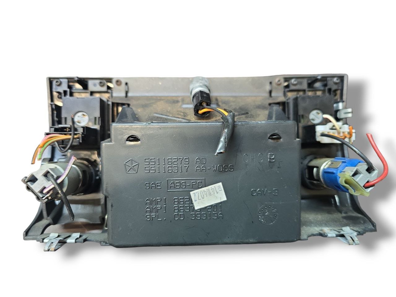 Pulsantiera Regolazione Riscaldamento Sedili + Posa Cenere + Presa Accendi Sigari Jeep Grand Cherokee ( 1998 - 2004 ) Cod : 55116279 - F&P CRASH SRLS - Ricambi Usati