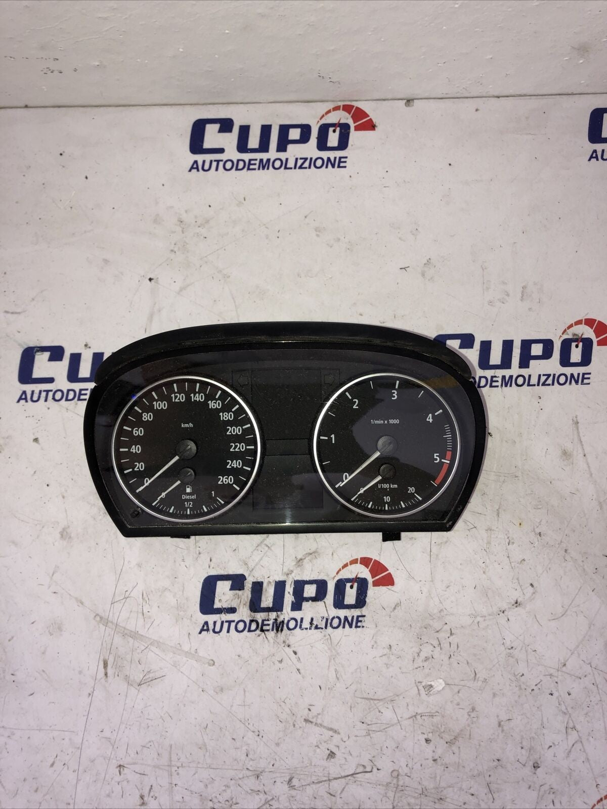 Quadro Strumenti Conta Chilometri Bmw 320d E90/e91 2007 1025350 - 48 - F&P CRASH SRLS - Ricambi Usati