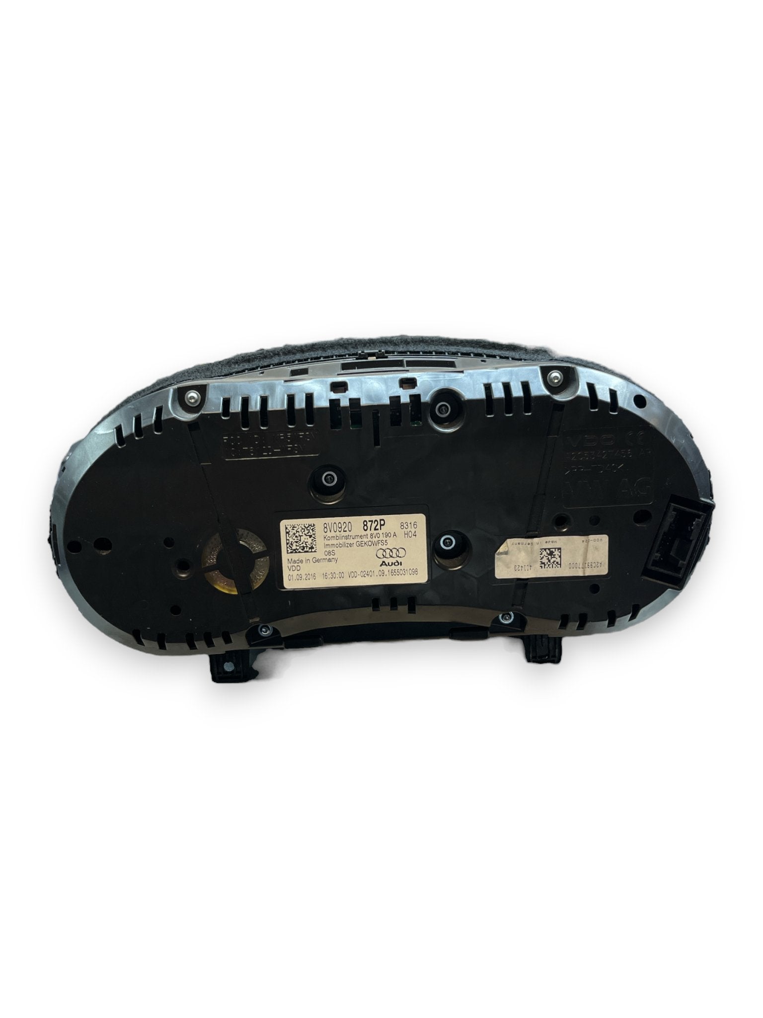 Quadro Strumenti Contachilometri Tachimetro Audi A3 (8V1 - 2.0d - 2016) cod: 8V0920872P - F&P CRASH SRLS - Ricambi Usati