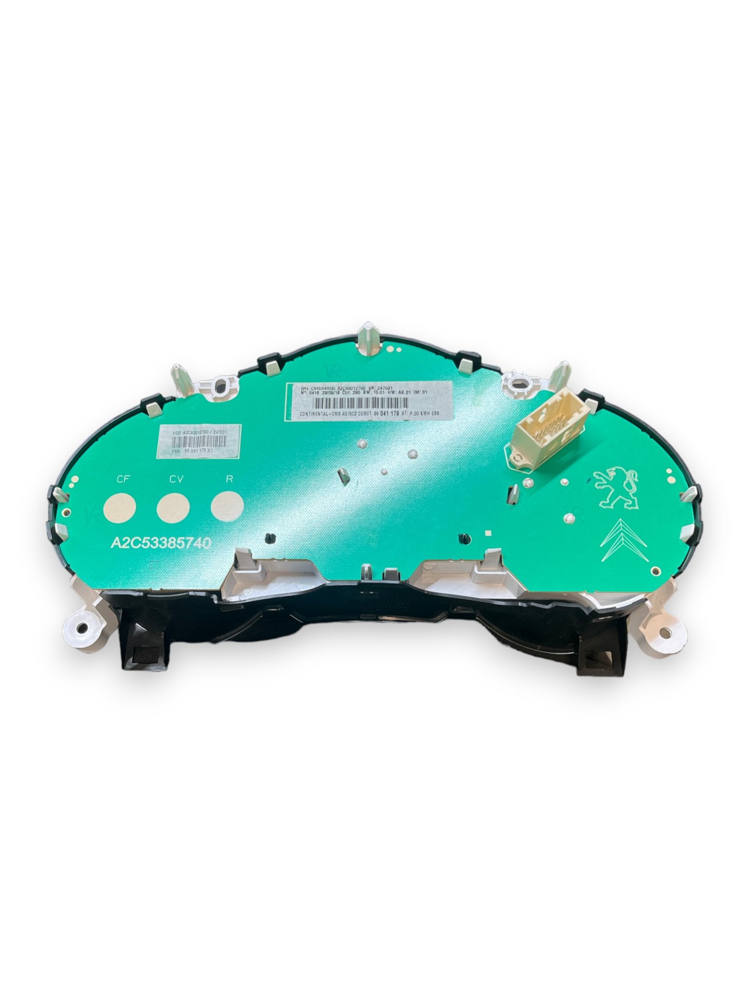 Quadro Strumenti Tachimetro Contachilometri Veglia Citroen C3 ( 2013 - 1.4b - Manuale ) cod : A2C53385740 - F&P CRASH SRLS - Ricambi Usati