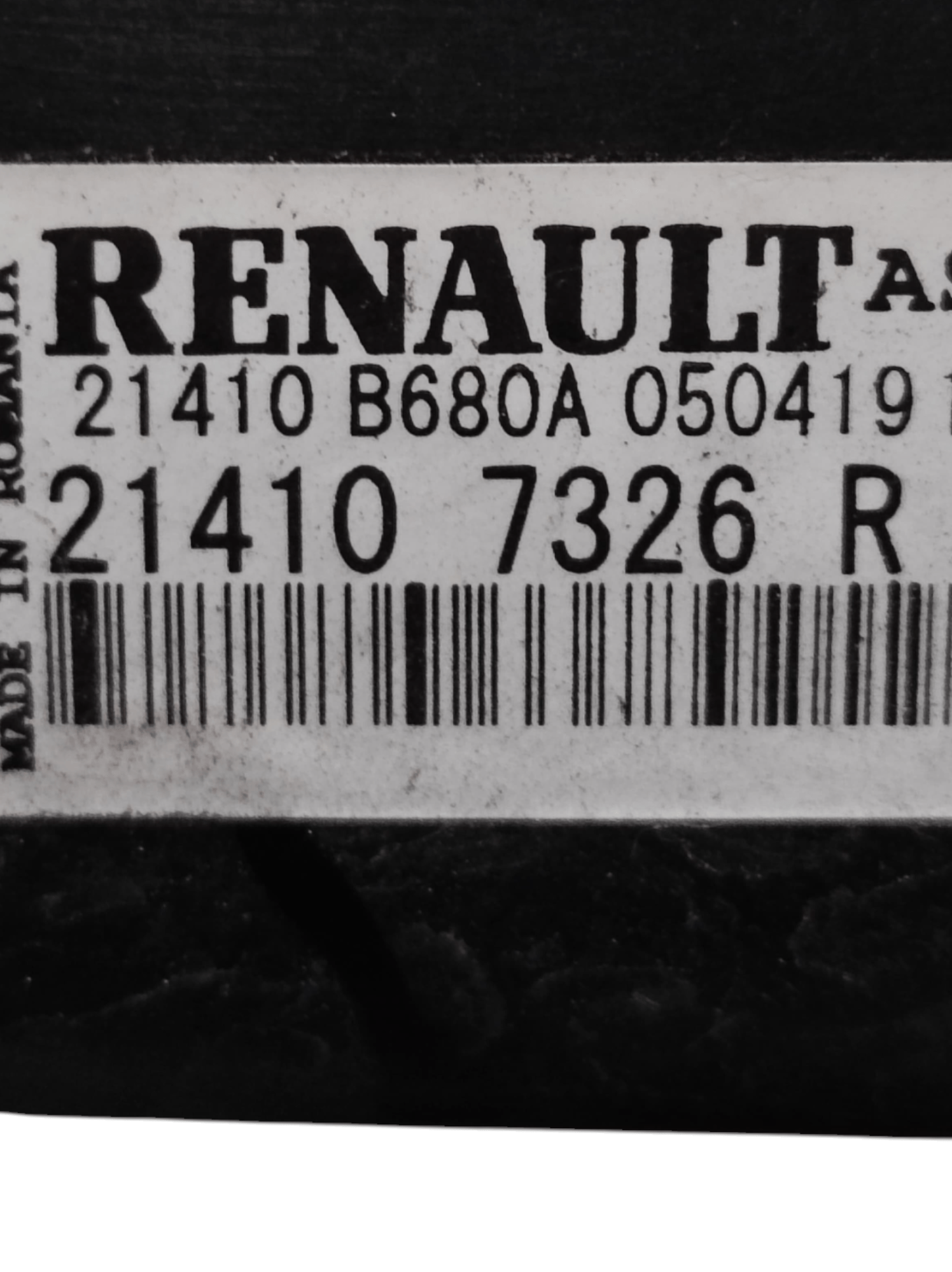 Radiatore Acqua Renault Clio IV 0.9 Turbo Benzina COD: 214107326R (2012 - 2021) - F&P CRASH SRLS - Ricambi Usati