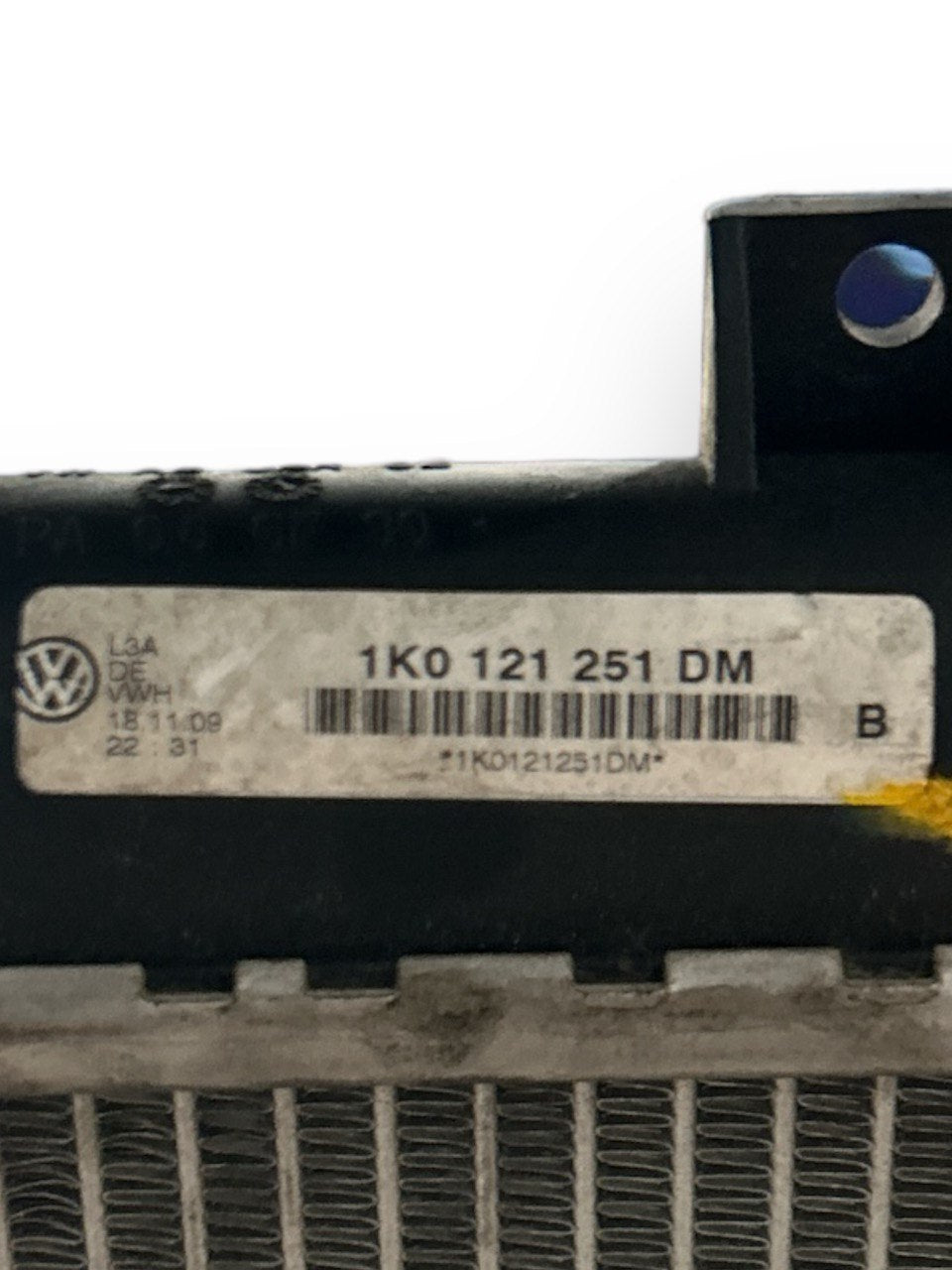 Radiatore Audi A3 (8P) 1.8 Benzina (2004 > 2011) cod.1K0121251DM - F&P CRASH SRLS - Ricambi Usati