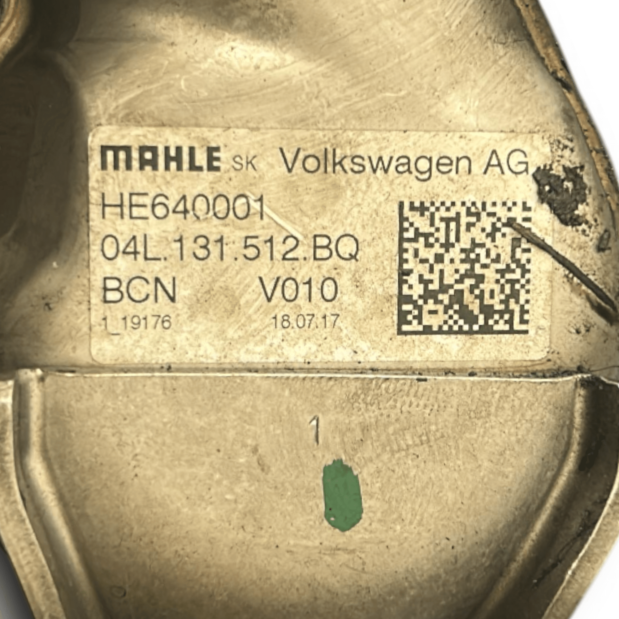 Radiatore EGR Seat Leon III cod.04L131512BQ 2.0 Diesel (2013 > 2019) - F&P CRASH SRLS - Ricambi Usati