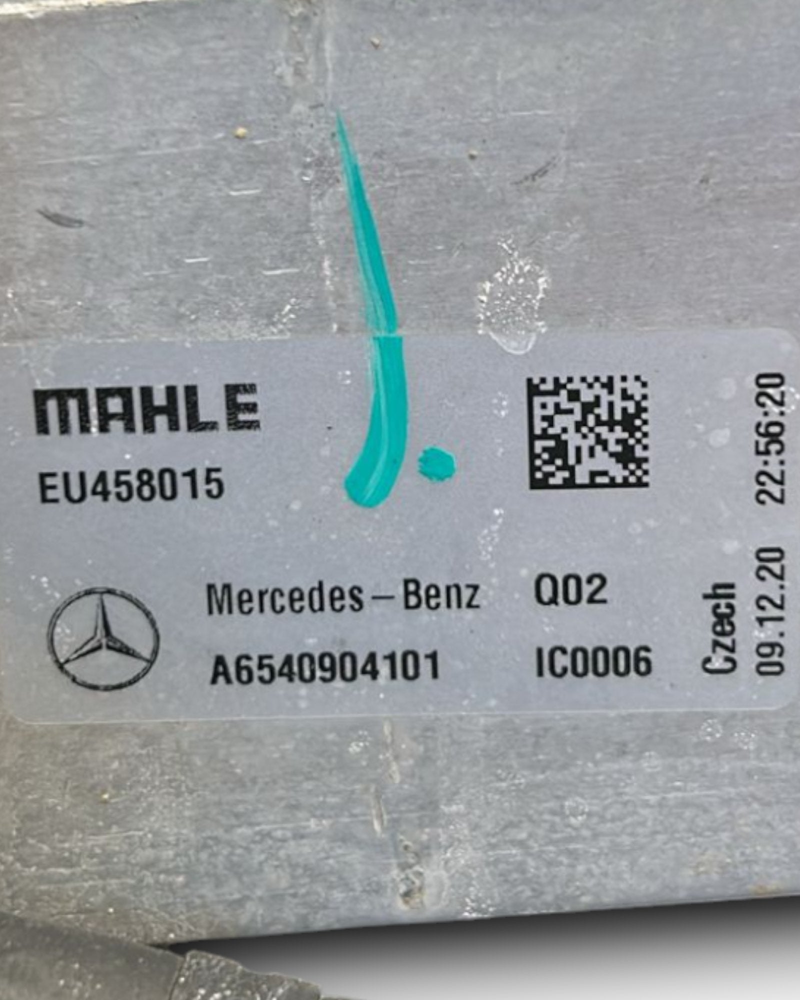 Radiatore / Intercooler Mercedes Benz Vito (W447) 2.0 Diesel cod.A6540904101 (2014 > ) - F&P CRASH SRLS - Ricambi Usati