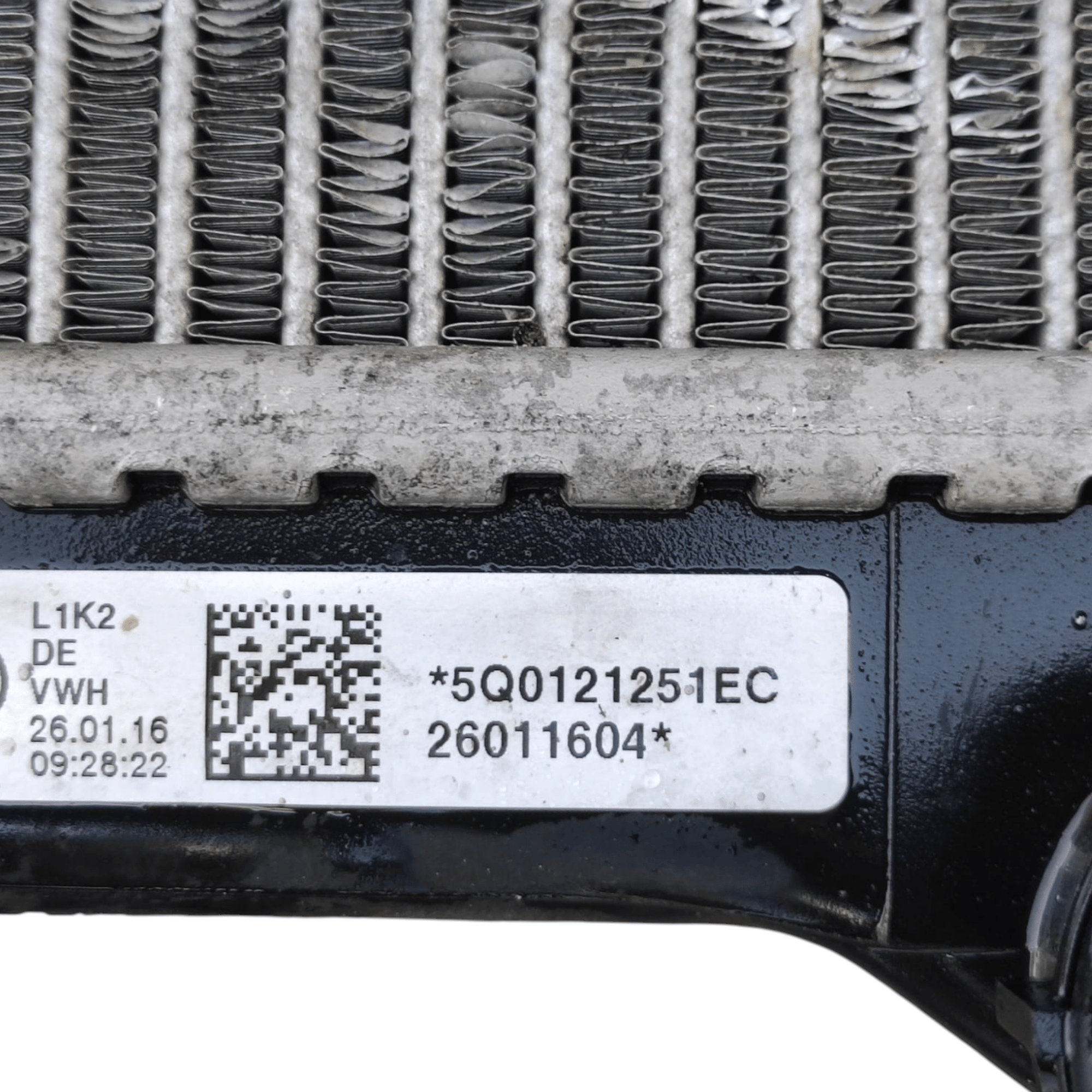 Radiatore + Intercooler Volkswagen Golf VII 1.6 Diesel COD: 5Q0121251EC (2012 - 2021) - F&P CRASH SRLS - Ricambi Usati